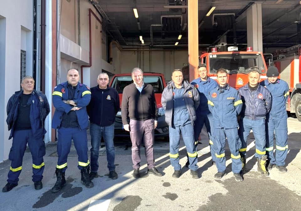 Επισκέψεις του Διονύση Σταμενίτη σε υπηρεσίες Γιαννιτσών και Αριδαίας