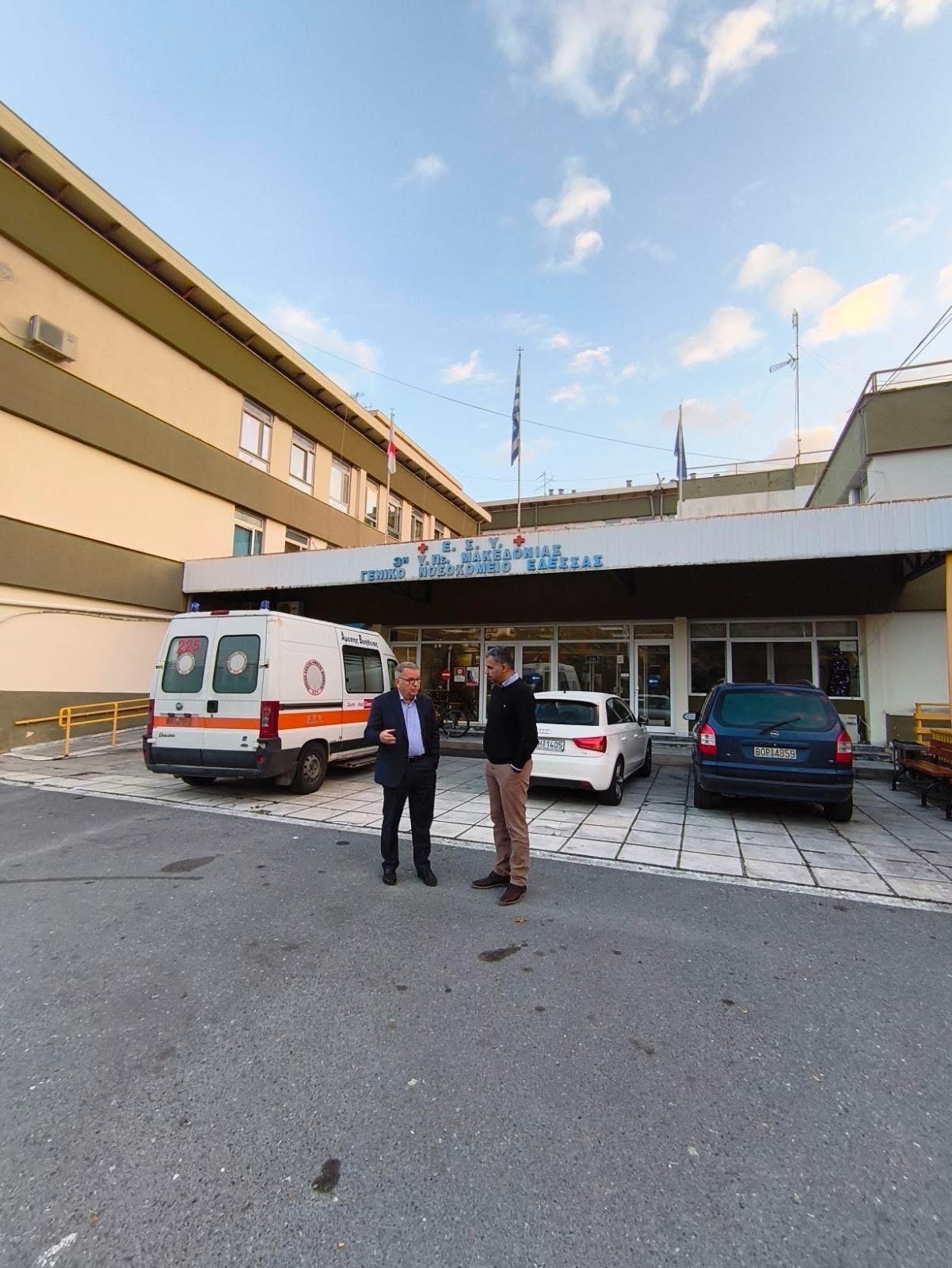 Γιώργος Καρασμάνης : Συχνή συνεργασία για ένα σύγχρονο και ανθρώπινο σύστημα υγείας στην Πέλλα, με στόχο να γίνει πράξη