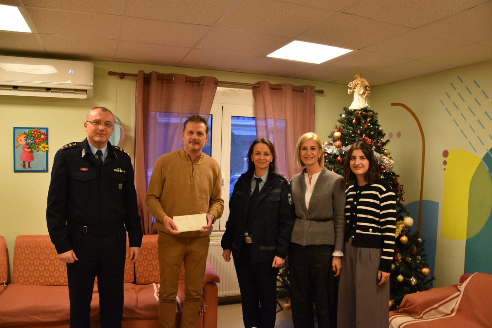 Εθελοντική συγκέντρωση ειδών πρώτης ανάγκης από το αστυνομικό και πολιτικό προσωπικό των Υπηρεσιών της Γενικής Περιφερειακής Αστυνομικής Διεύθυνσης Κεντρικής Μακεδονίας