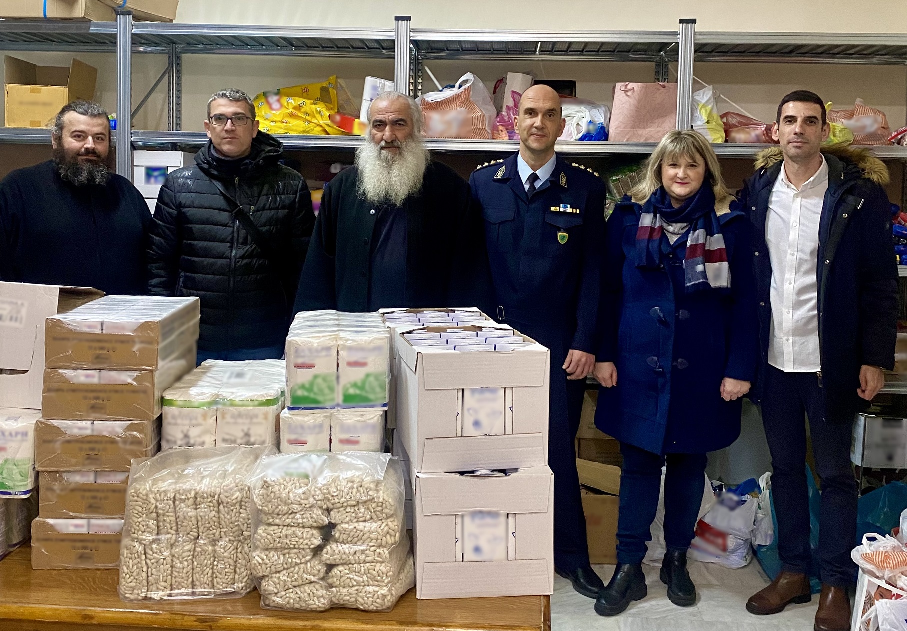 Εθελοντική συγκέντρωση ειδών πρώτης ανάγκης από το αστυνομικό και πολιτικό προσωπικό των Υπηρεσιών της Γενικής Περιφερειακής Αστυνομικής Διεύθυνσης Κεντρικής Μακεδονίας