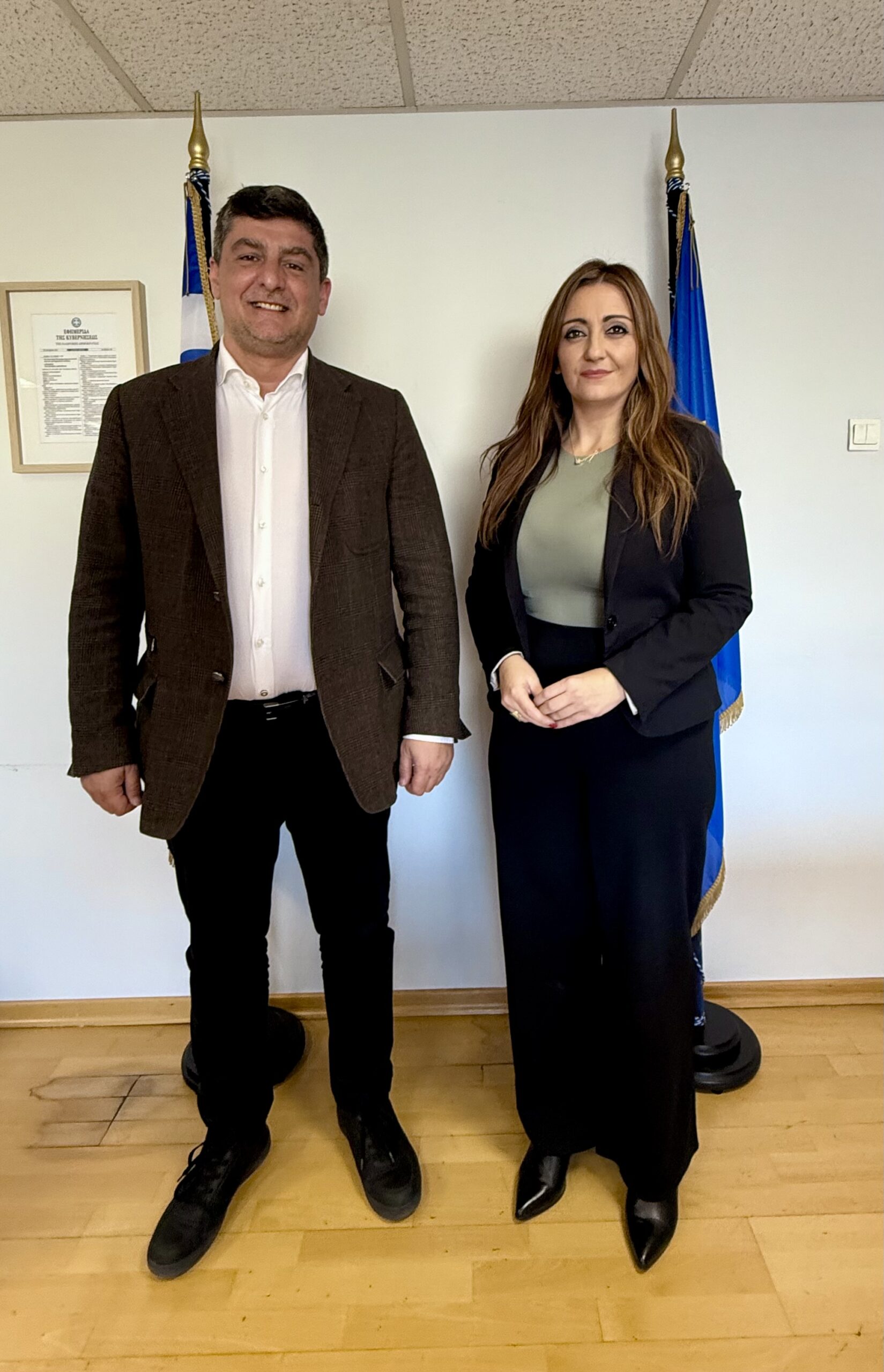 Συνάντηση του Δημάρχου Πέλλας με τη ΓΓ του Υπ. Εθνικής Οικονομίας & Οικονομικών για το Πρόγραμμα Δημοσίων Επενδύσεων και το Εθνικό Πρόγραμμα Ανάπτυξης