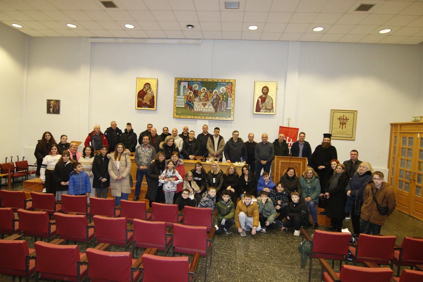 Κοπή Βασιλόπιτας των τμημάτων Ξυλογλυπτικής της Ιεράς Μητροπόλεως στην Έδεσσα