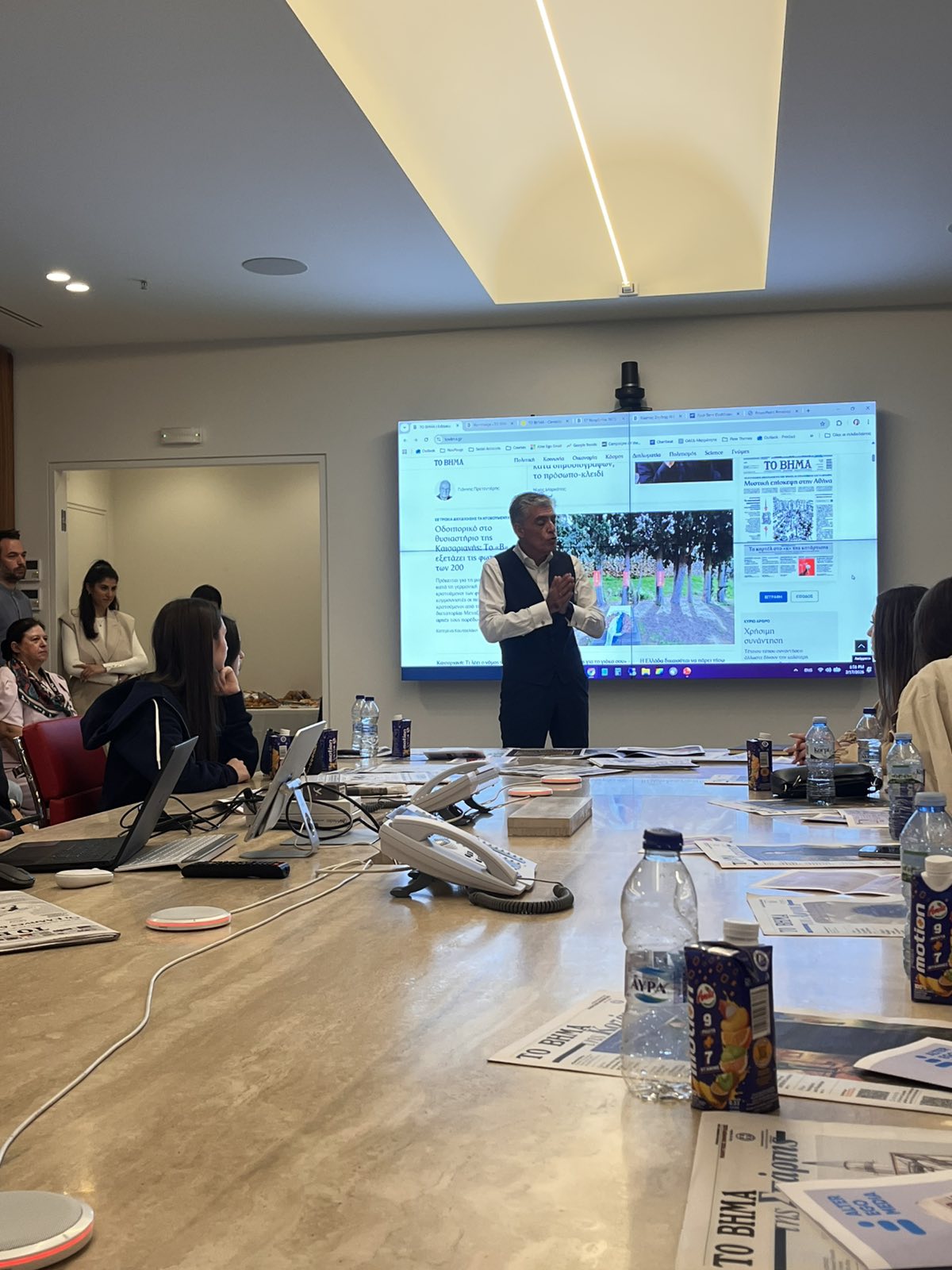 2ο ΓΕΛ Έδεσσας (19-2-2025) «Επίσκεψη στο συγκρότημα της ALTER EGO MEDIA»