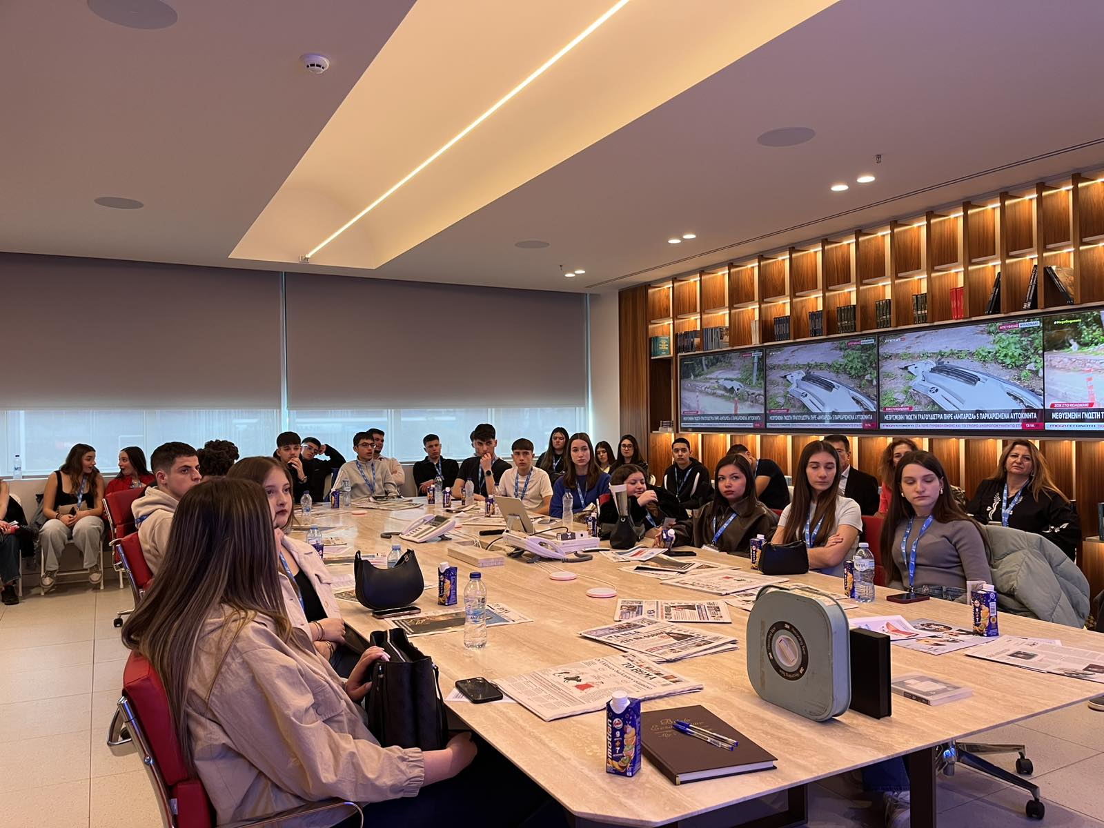 2ο ΓΕΛ Έδεσσας (19-2-2025) «Επίσκεψη στο συγκρότημα της ALTER EGO MEDIA»
