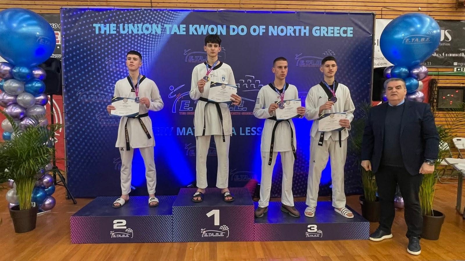 1 χρυσό, 4 αργυρά και 2 χάλκινα για τον Α.Σ. Έδεσσας στο 1ο προκριματικό ΕΤΑΒΕ 2026