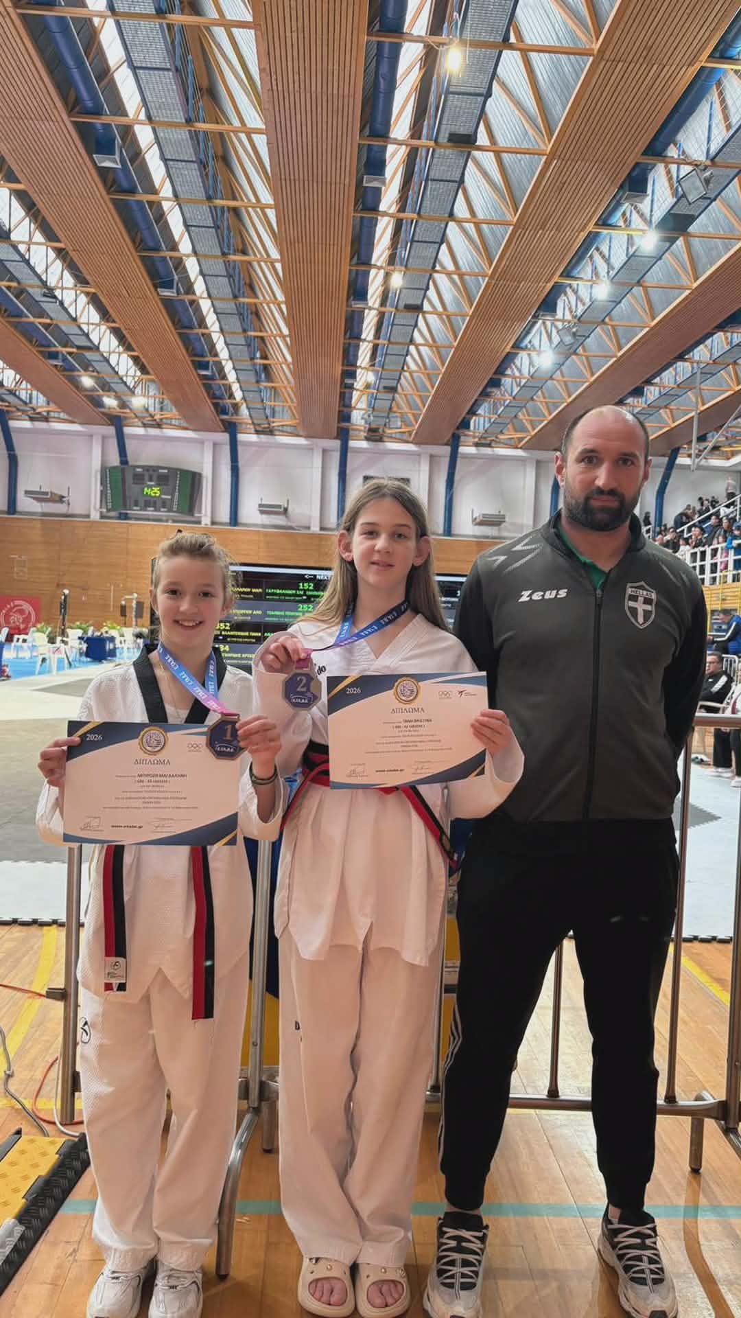 1 χρυσό, 4 αργυρά και 2 χάλκινα για τον Α.Σ. Έδεσσας στο 1ο προκριματικό ΕΤΑΒΕ 2026