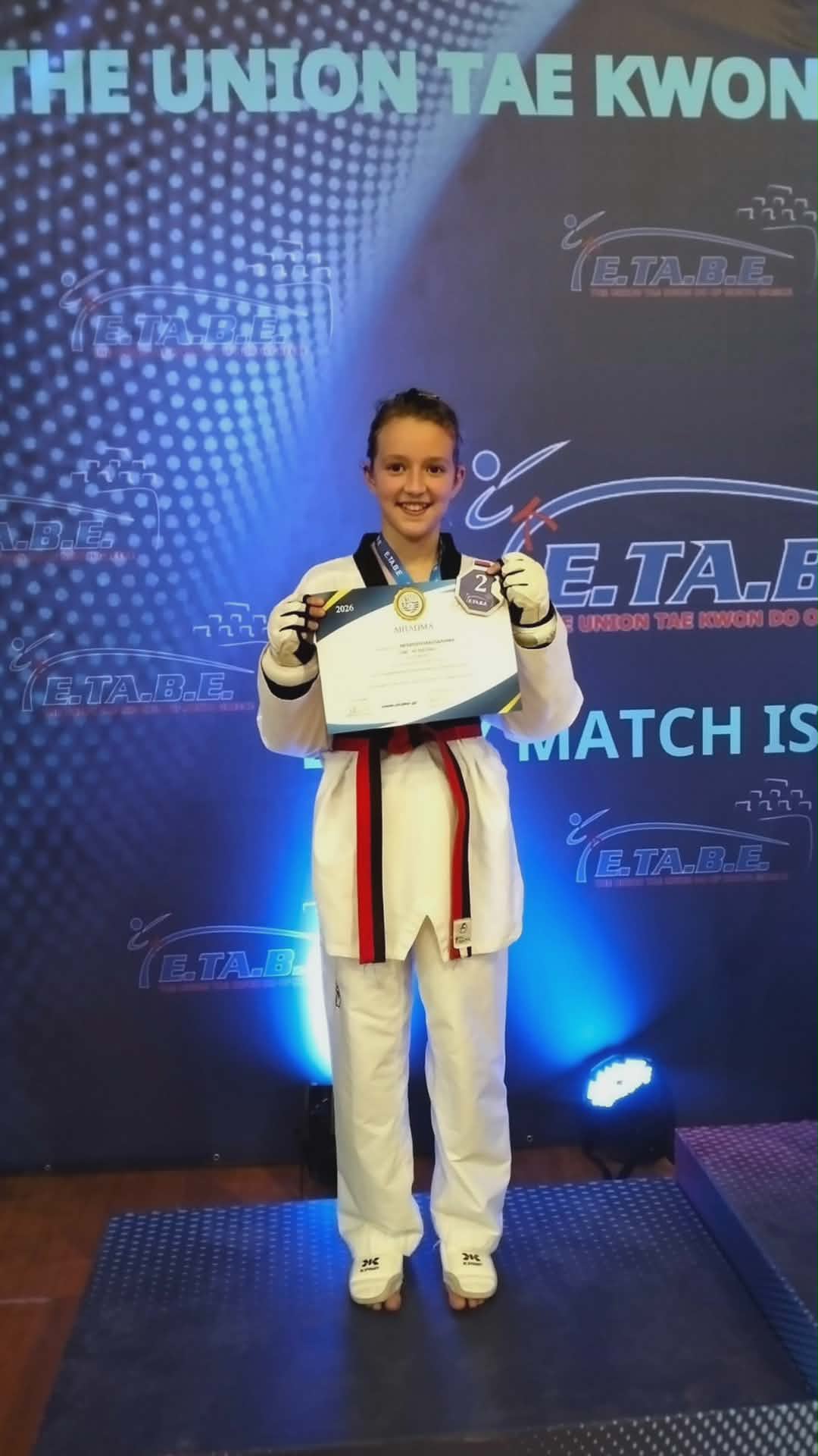 1 χρυσό, 4 αργυρά και 2 χάλκινα για τον Α.Σ. Έδεσσας στο 1ο προκριματικό ΕΤΑΒΕ 2026