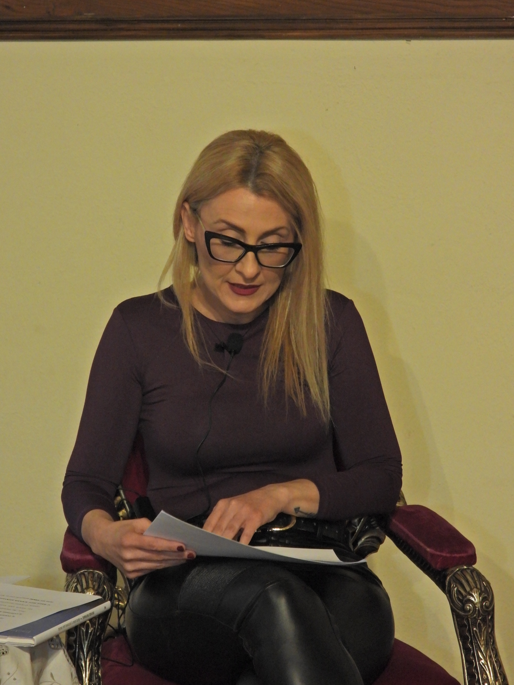 Πλήθος κόσμου στο Παρθεναγωγείο Έδεσσας για την παρουσίαση του βιβλίου του Παύλου Παυλίδη