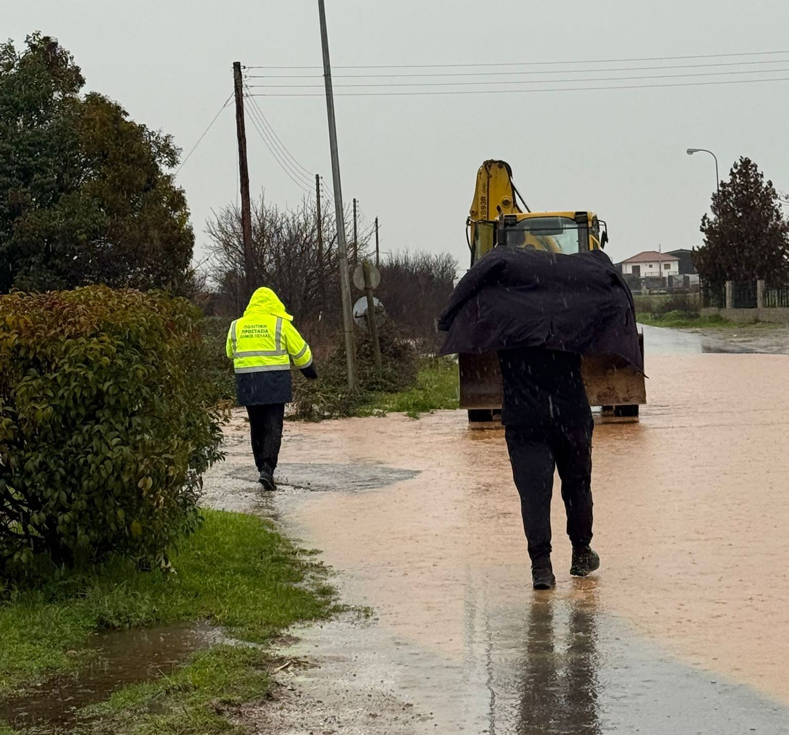 Άμεση η παρέμβαση του Δήμου Πέλλας για την αποκατάσταση των προβλημάτων από τις πλημμύρες