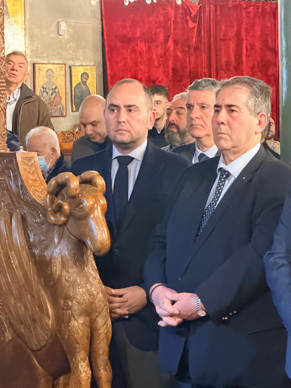 Ο Λάκης Βασιλειάδης στις εκδηλώσεις μνήμης του Μακεδονομάχου Γκόνου Γιώτα