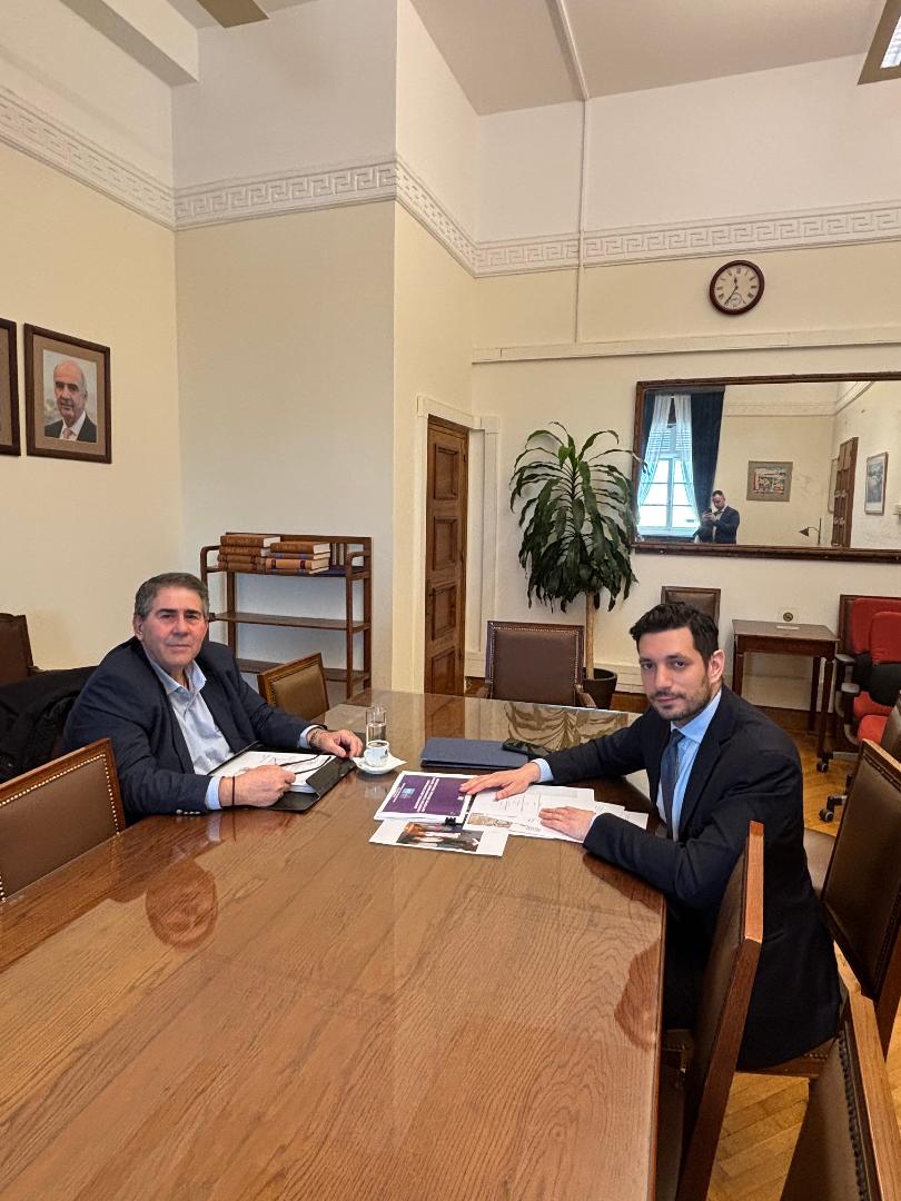 Επίσκεψη του Αντιπεριφερειάρχη Πέλλας στην Αθήνα και συνάντηση με κορυφαία στελέχη της Κυβέρνησης