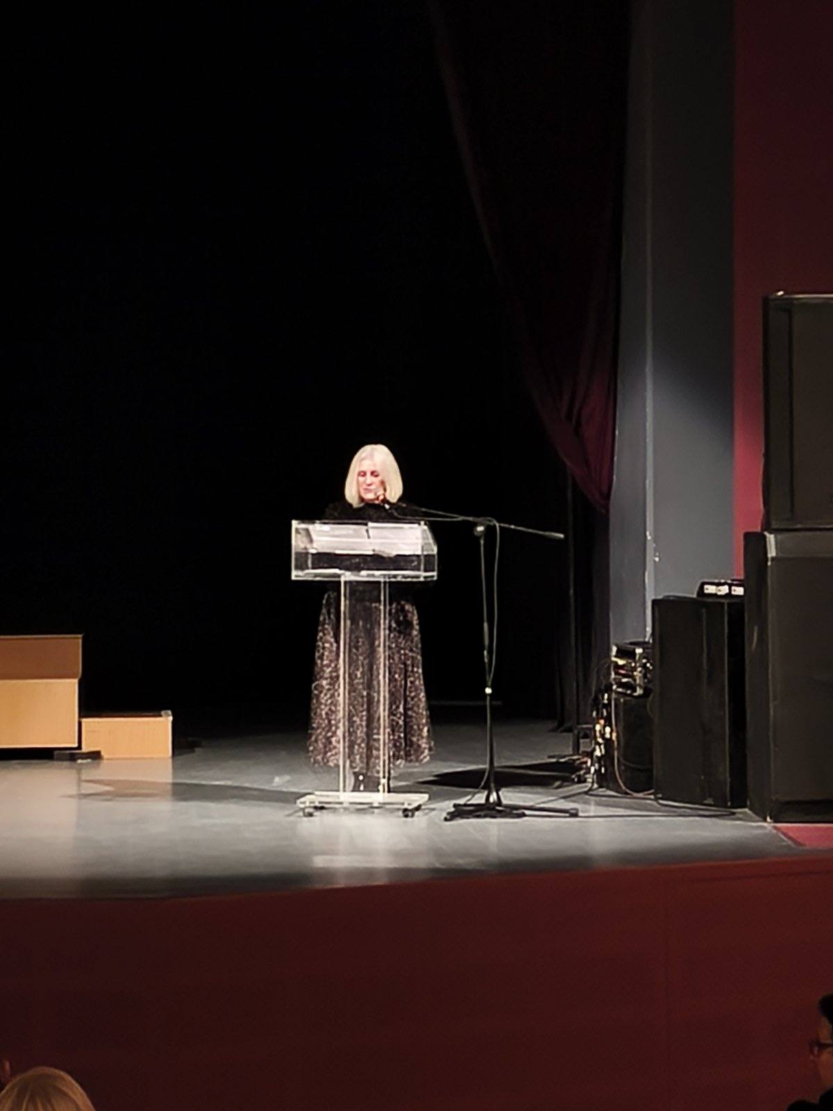 Ο Γιώργος Καρασμάνης στην εκδήλωση για τη μνήμη των Τριών Ιεραρχών