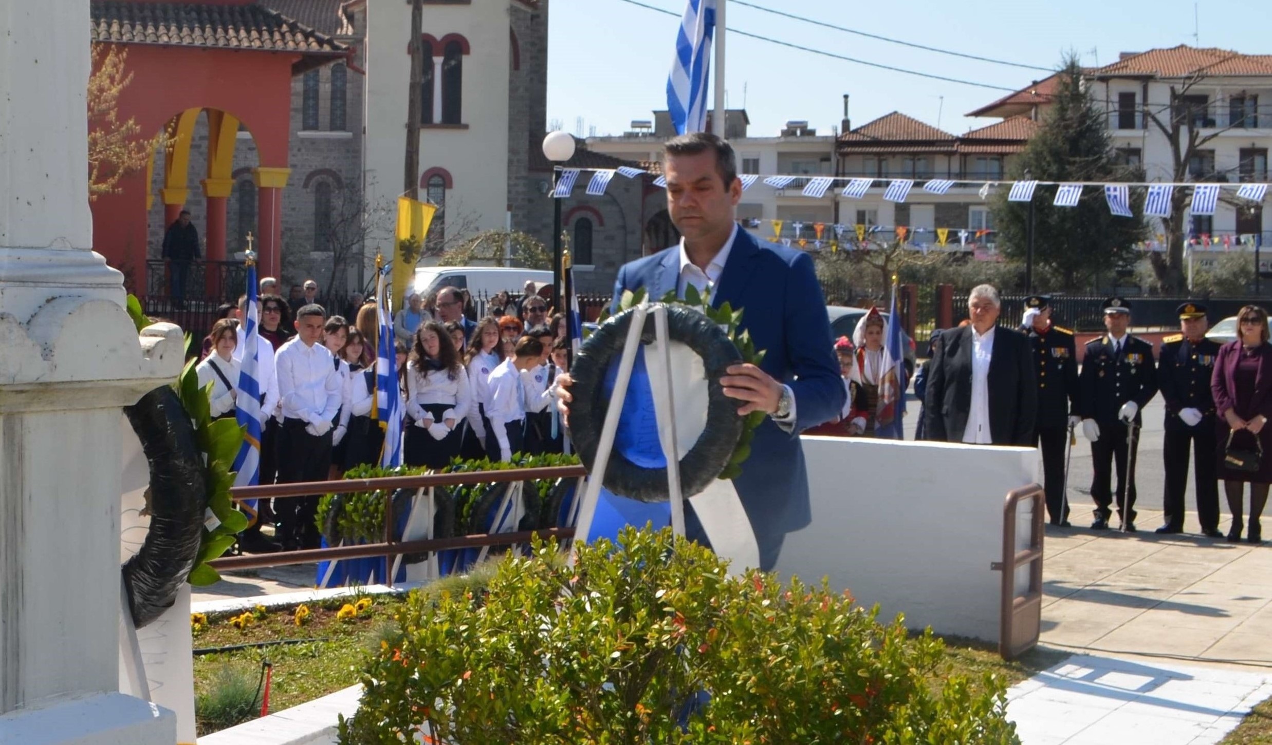 Ο Δήμος Σκύδρας γιόρτασε την 25η Μαρτίου - Μήνυμα της Δημάρχου Κατερίνας Ιγνατιάδου