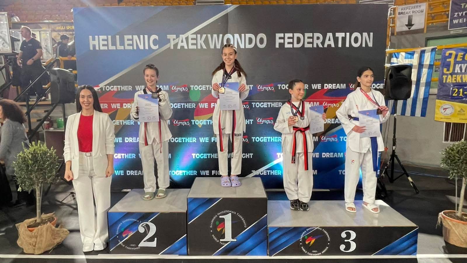 7 στα 7 τα μετάλλια για τον Α.Σ. Έδεσσας στο τριεθνές κύπελλο ΤΑΕΚΒΟΝΤΟ