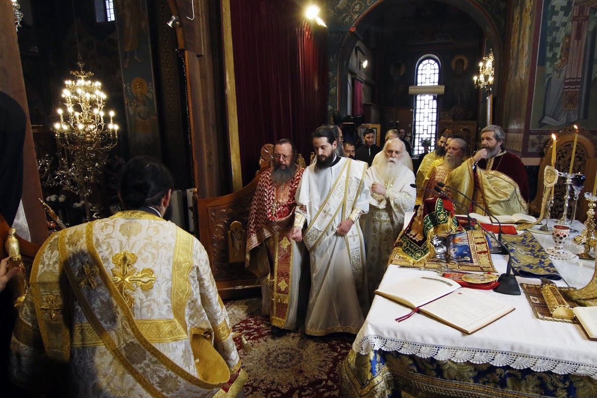 Εις Πρεσβύτερον χειροτονία του π. Μάξιμου Λουδοβίκου την Κυριακή της Ορθοδοξίας