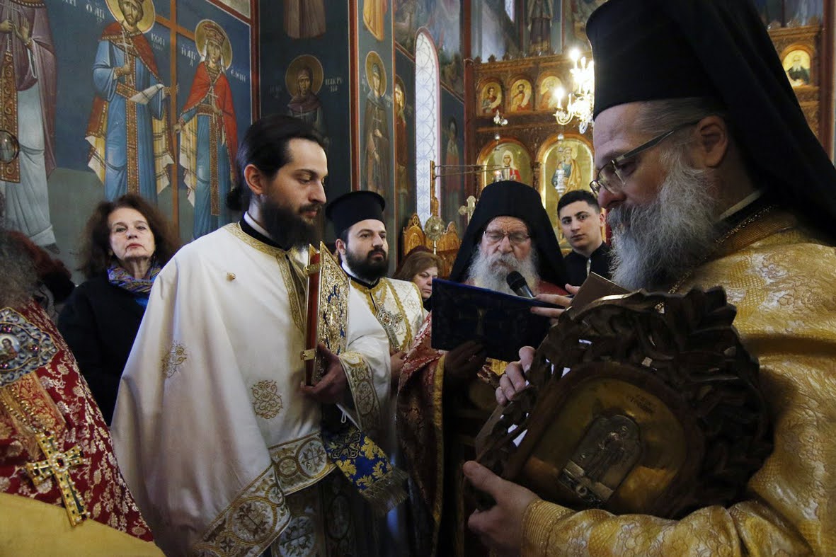 Εις Πρεσβύτερον χειροτονία του π. Μάξιμου Λουδοβίκου την Κυριακή της Ορθοδοξίας