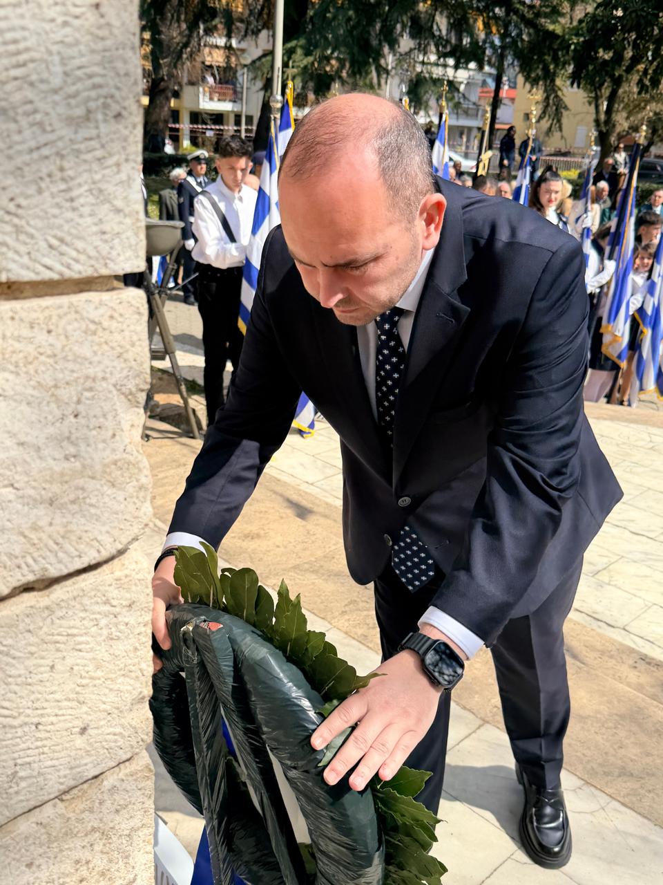 Εκπρόσωπος της Βουλής των Ελλήνων στην Έδεσσα ο Λάκης Βασιλειάδης: «Η Ελευθερία απαιτεί επαγρύπνηση, αγώνες και θέληση να κάνεις το σωστό»