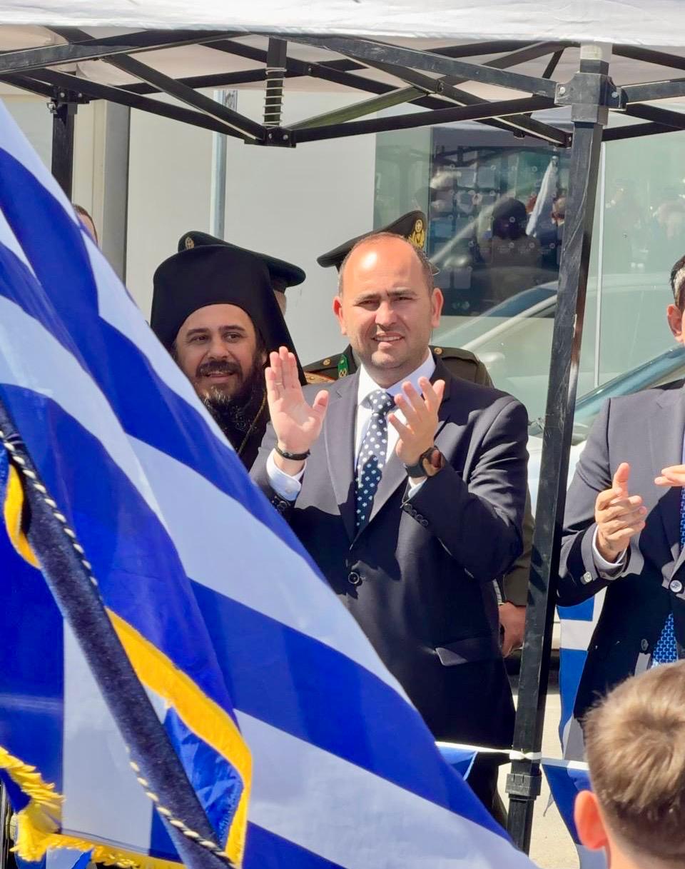 Εκπρόσωπος της Βουλής των Ελλήνων στην Έδεσσα ο Λάκης Βασιλειάδης: «Η Ελευθερία απαιτεί επαγρύπνηση, αγώνες και θέληση να κάνεις το σωστό»