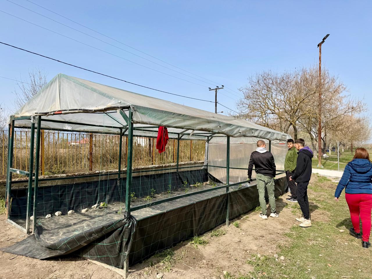 Επίσκεψη Λάκη Βασιλειάδη στο Πρότυπο Επαγγελματικό Λύκειο Κρύας Βρύσης