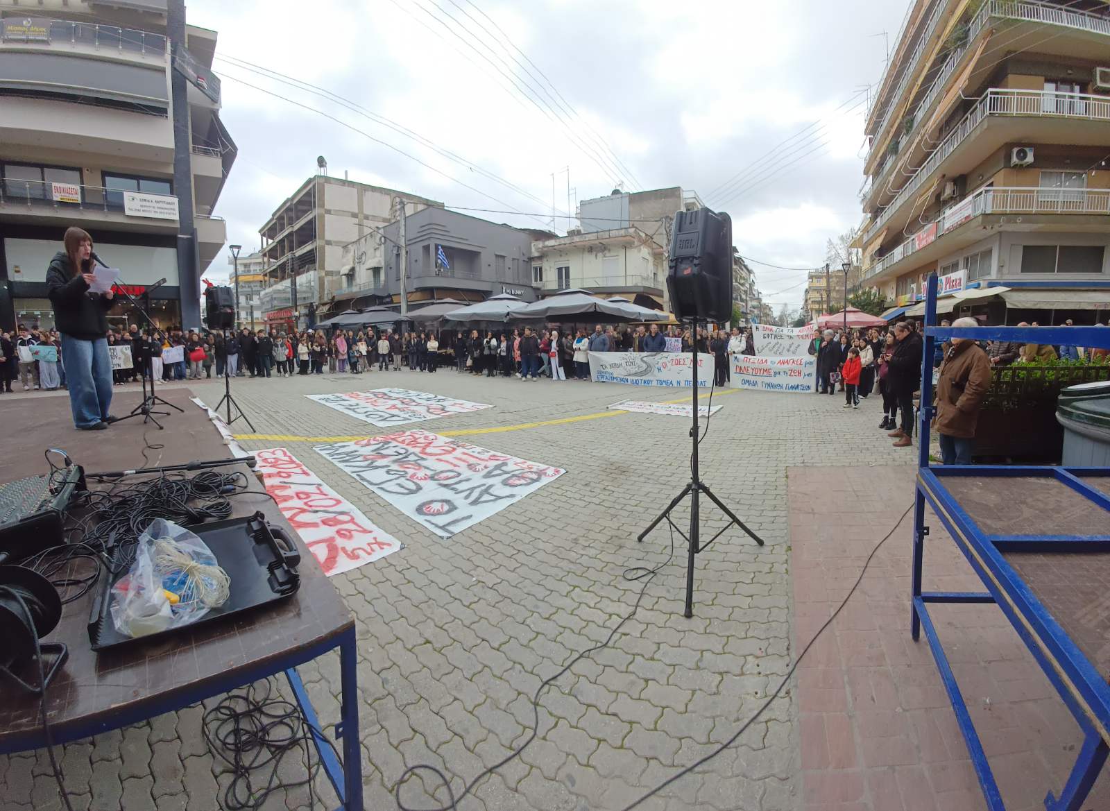 Μαζικές συγκεντρώσεις και πορείες σε όλες τις πόλεις του Νομού, ενάντια στο εγκληματικό σύστημα του κέρδους