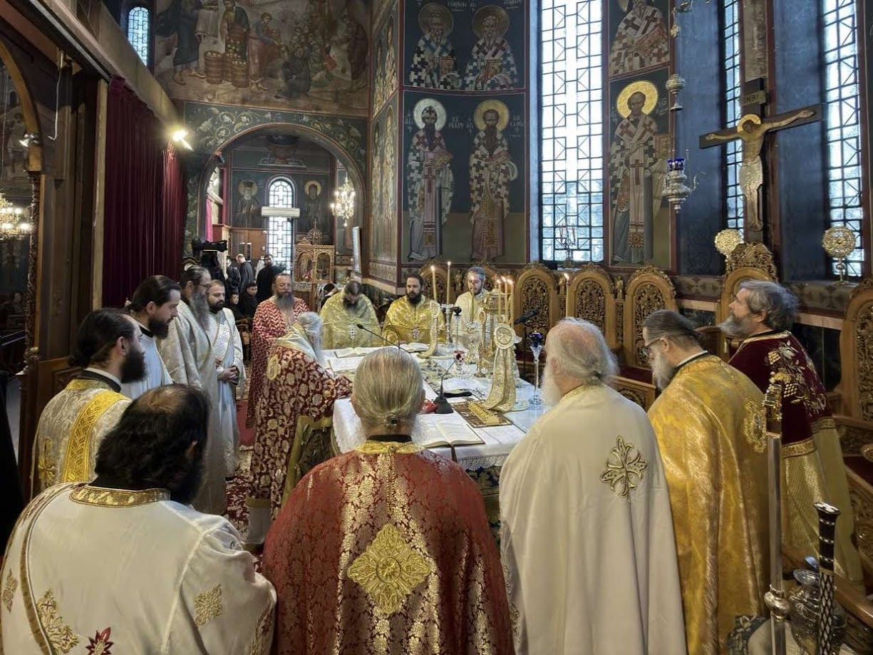 Εις Πρεσβύτερον χειροτονία του π. Μάξιμου Λουδοβίκου την Κυριακή της Ορθοδοξίας