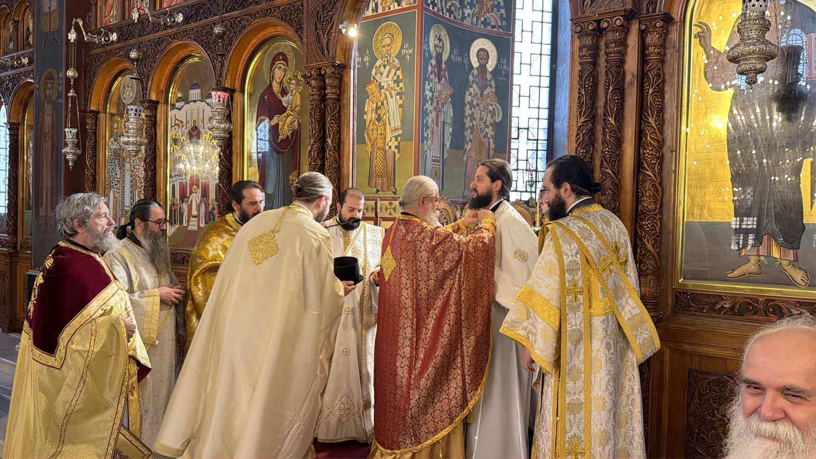 Εις Πρεσβύτερον χειροτονία του π. Μάξιμου Λουδοβίκου την Κυριακή της Ορθοδοξίας