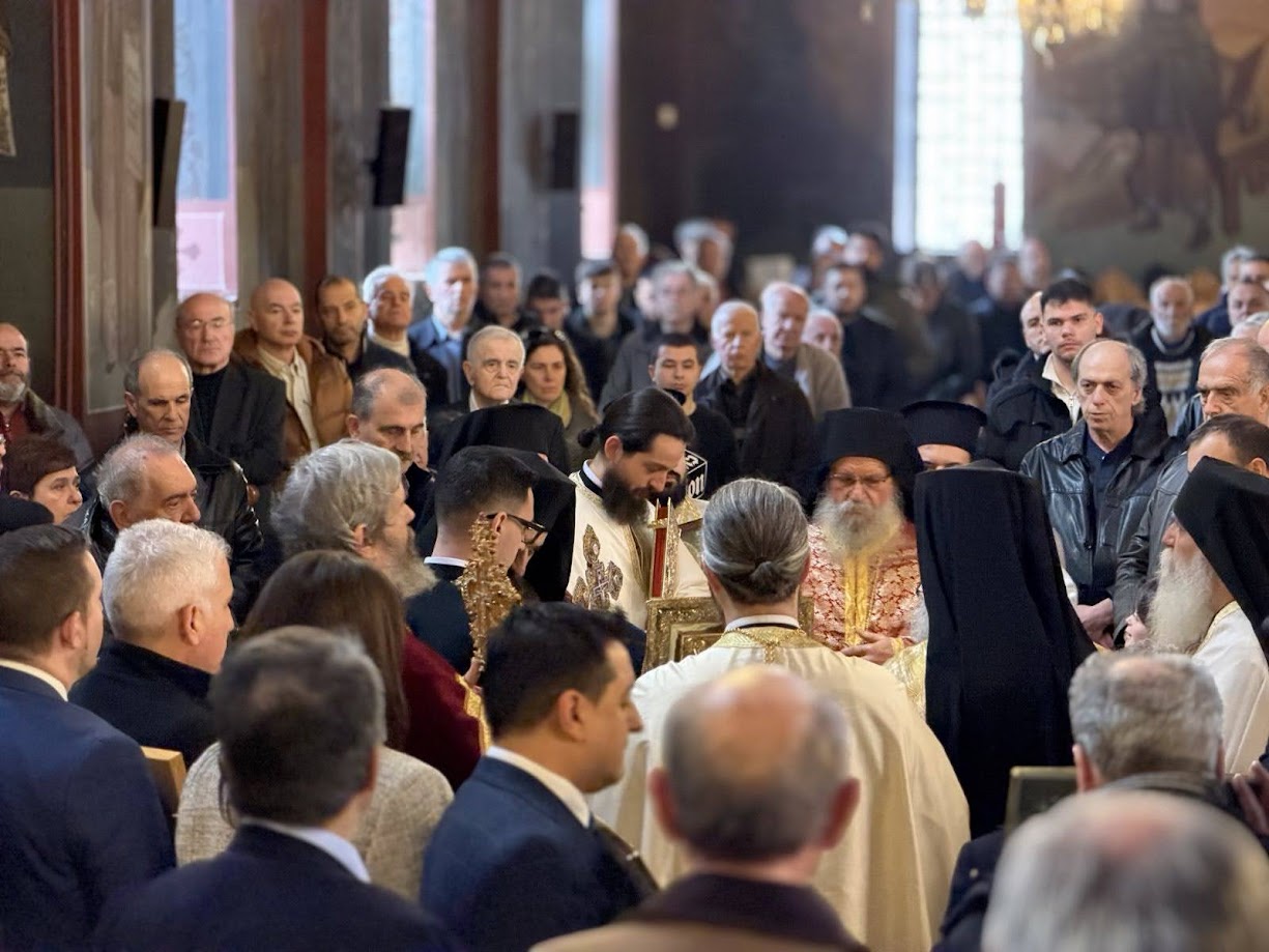 Εις Πρεσβύτερον χειροτονία του π. Μάξιμου Λουδοβίκου την Κυριακή της Ορθοδοξίας