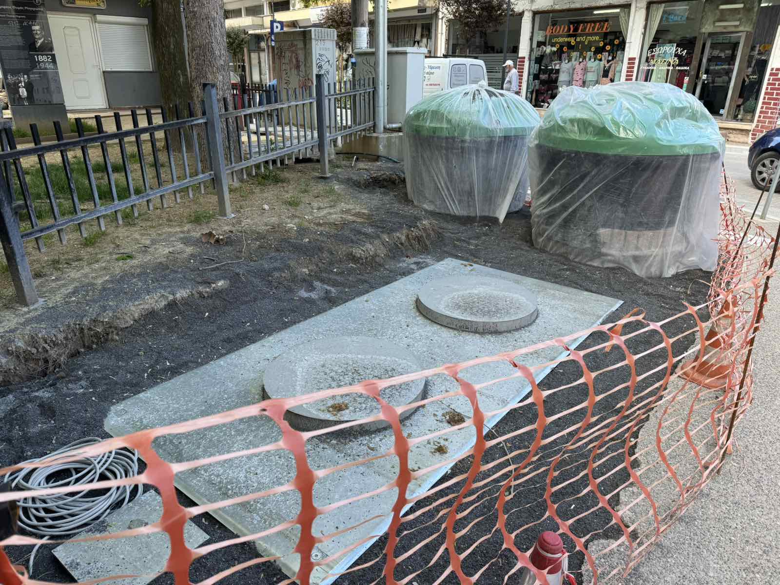 Σύγχρονα υπόγεια συστήματα απορριμμάτων στα Γιαννιτσά μέσω του Open Mall