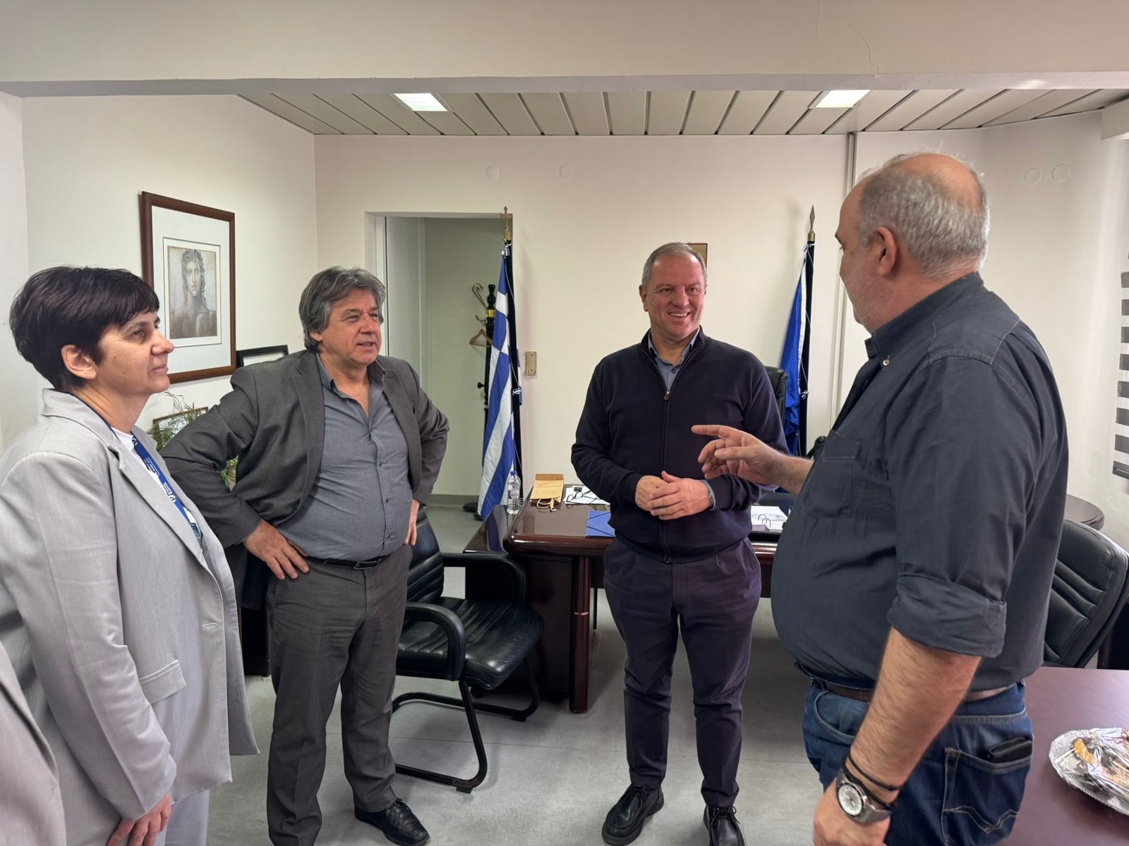 Επίσκεψη Διονύση Σταμενίτη στα Νοσοκομεία Γιαννιτσών και Έδεσσας 