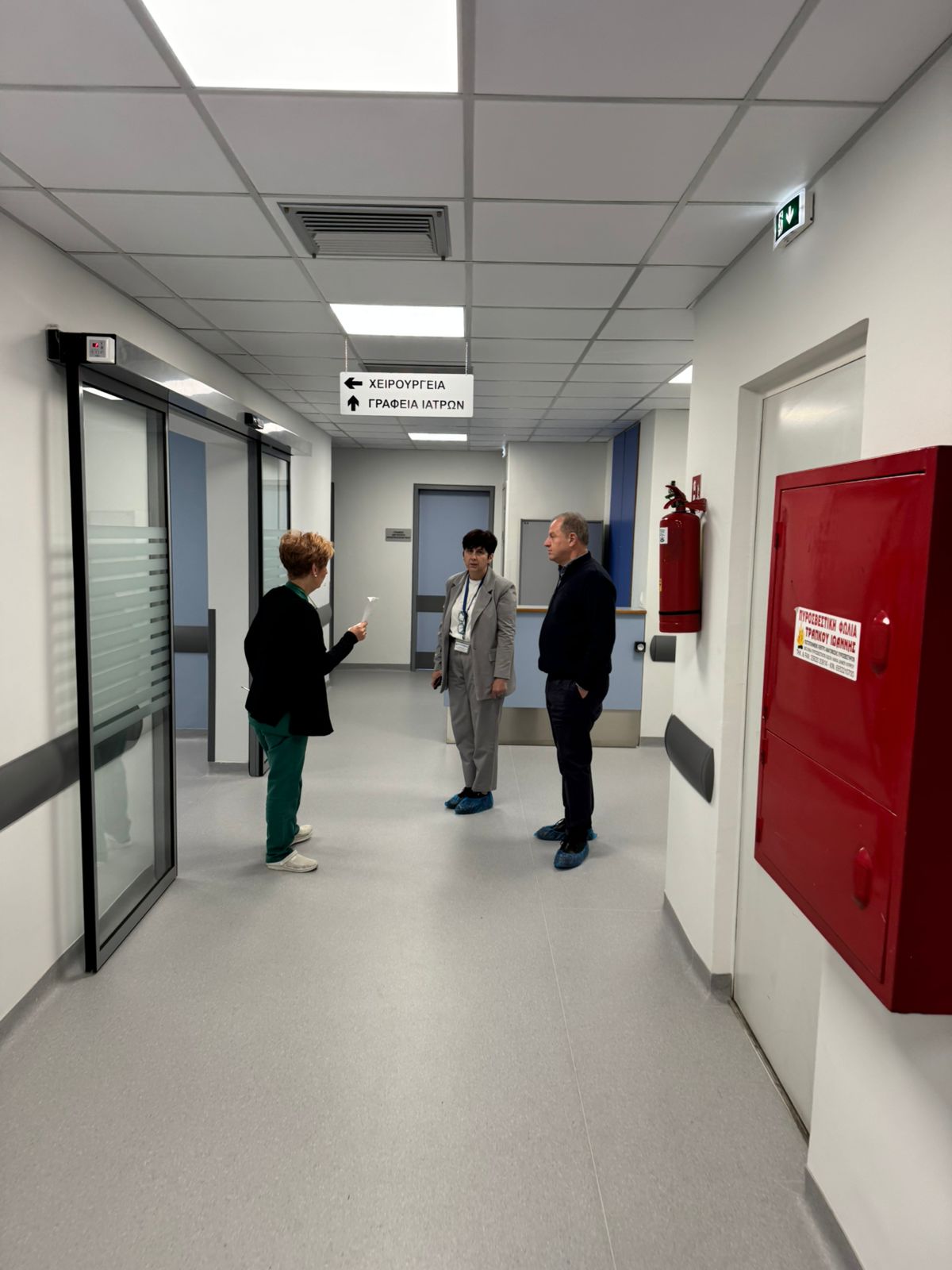 Επίσκεψη Διονύση Σταμενίτη στα Νοσοκομεία Γιαννιτσών και Έδεσσας 