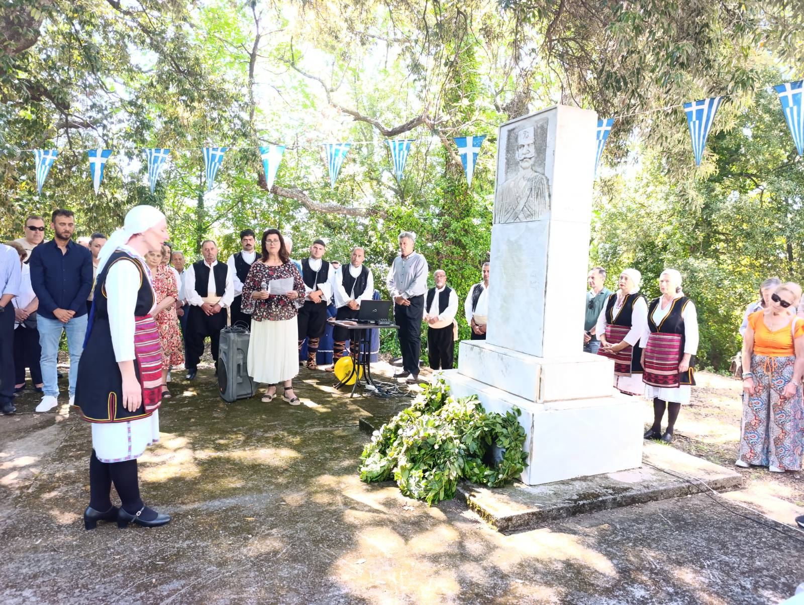 Η ΠΟΠΣΜ τίμησε τον Μακεδονομάχο Καπετάν Γαρέφη στις Μηλιές Πηλίου – Παρών ο Πρόεδρος Θεόδωρος Χαρανίδης