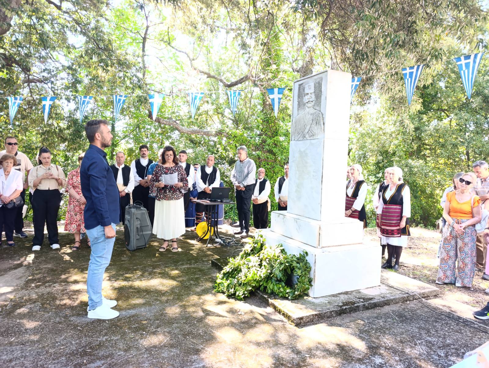 Η ΠΟΠΣΜ τίμησε τον Μακεδονομάχο Καπετάν Γαρέφη στις Μηλιές Πηλίου – Παρών ο Πρόεδρος Θεόδωρος Χαρανίδης