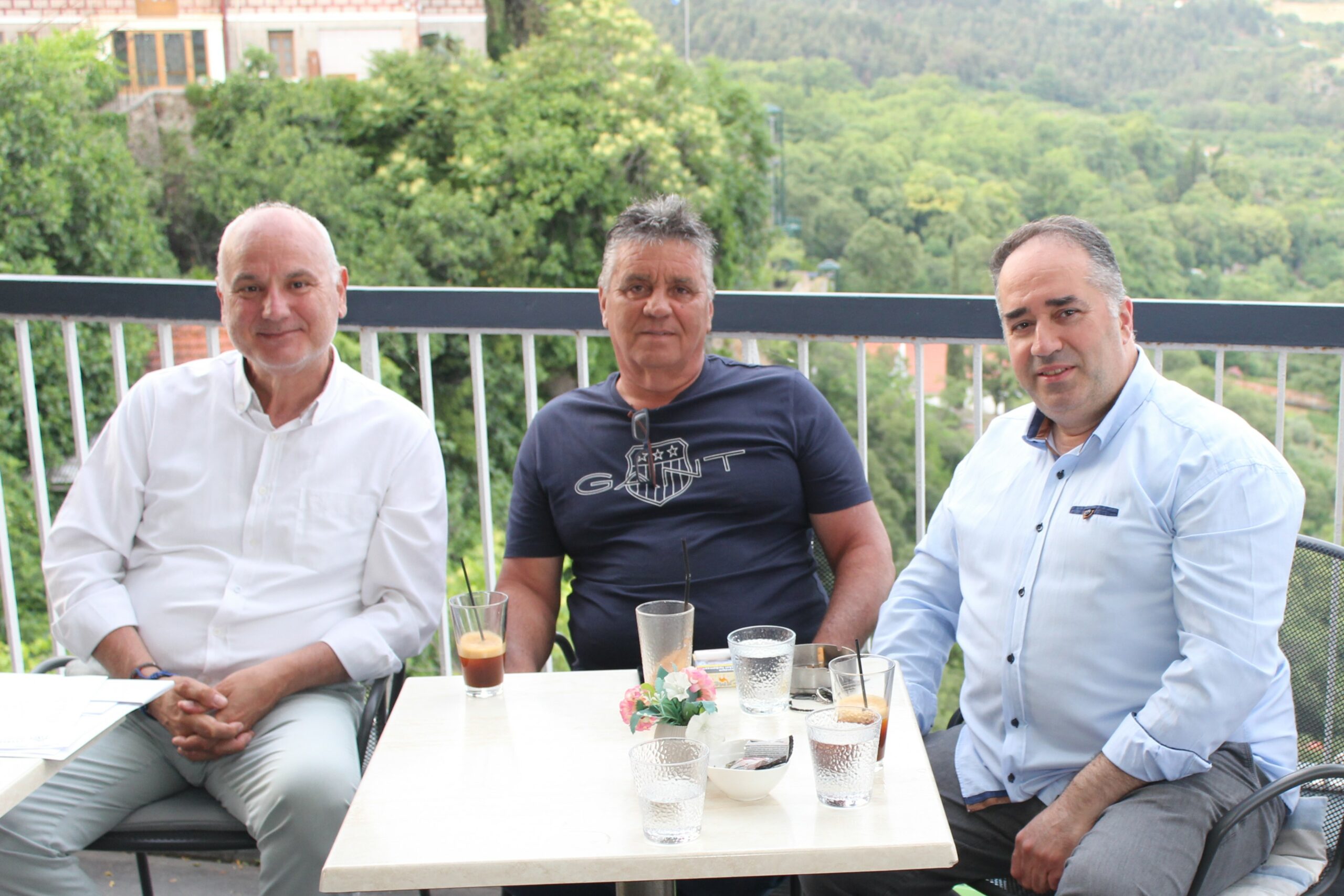 Επίσκεψη του γενικού γραμματέα της ΓΣΕΒΕΕ Σωτήρη Κοτσαμπά στην Έδεσσα