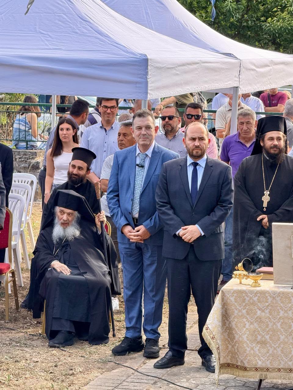 Ο Λάκης Βασιλειάδης στις Εκδηλώσεις Μνήμης για τους Μακεδονομάχους Καπετάν Άγρα και Αντωνίου Μίγκα