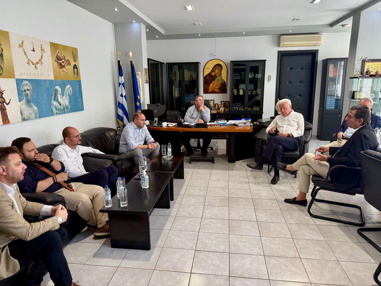 Επίσκεψη Κυβερνητικού Κλιμακίου στην Πέλλα υπό την Υπουργό Κοινωνικής Συνοχής και Οικογένειας