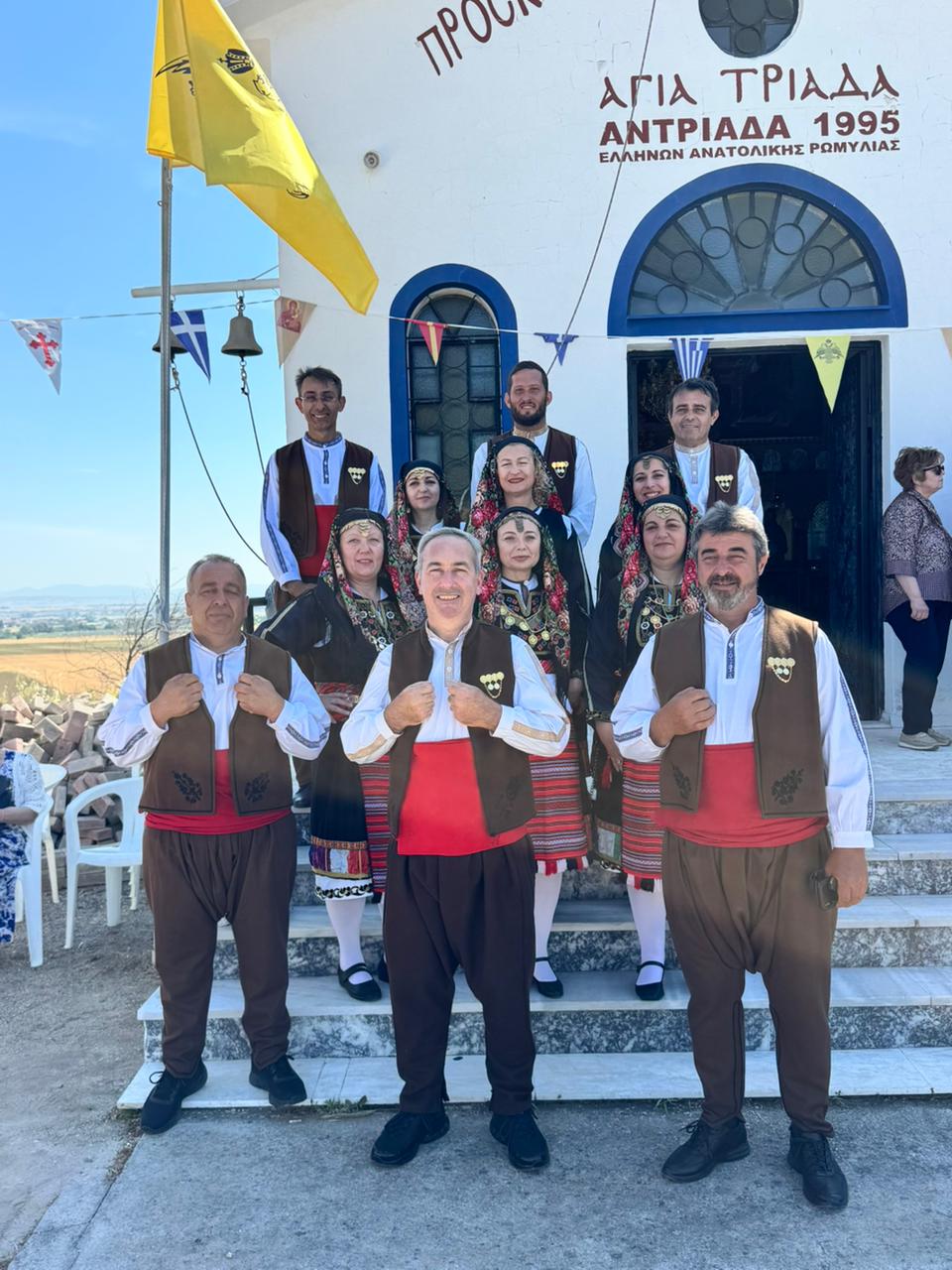 Ο Λάκης Βασιλειάδης στις Εκδηλώσεις Μνήμης για τους Μακεδονομάχους Καπετάν Άγρα και Αντωνίου Μίγκα