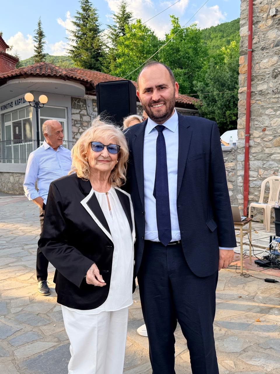 Ο Λάκης Βασιλειάδης στις Εκδηλώσεις Μνήμης για τους Μακεδονομάχους Καπετάν Άγρα και Αντωνίου Μίγκα