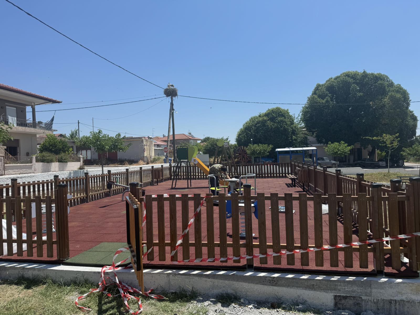 Νέα πιστοποιημένη παιδική χαρά στο Δαμιανό από τον Δήμο Πέλλας
