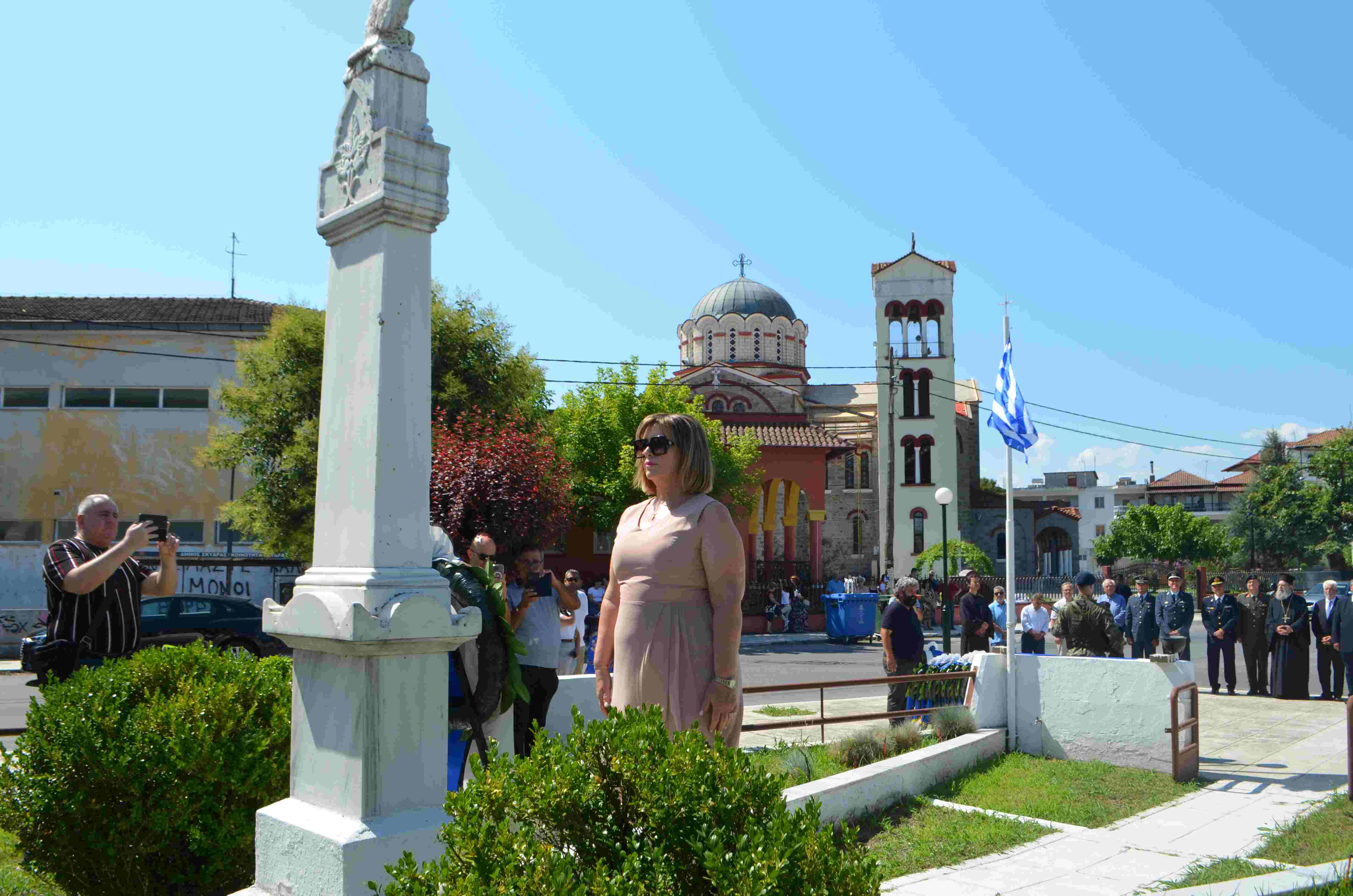 Ο Δήμος Σκύδρας τίμησε τους αγωνιστές και τα θύματα της τουρκικής εισβολής στην Κύπρο
