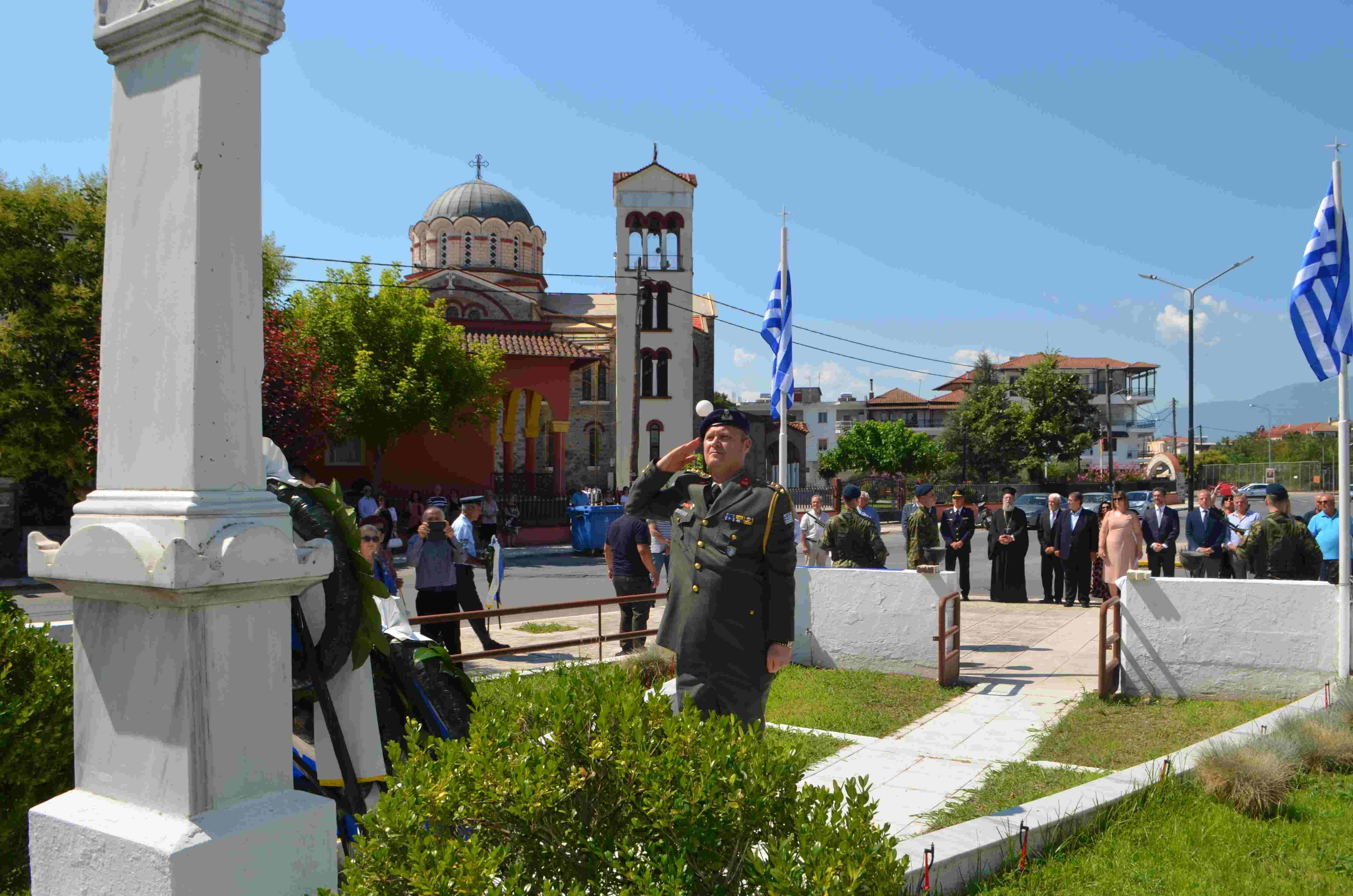 Ο Δήμος Σκύδρας τίμησε τους αγωνιστές και τα θύματα της τουρκικής εισβολής στην Κύπρο