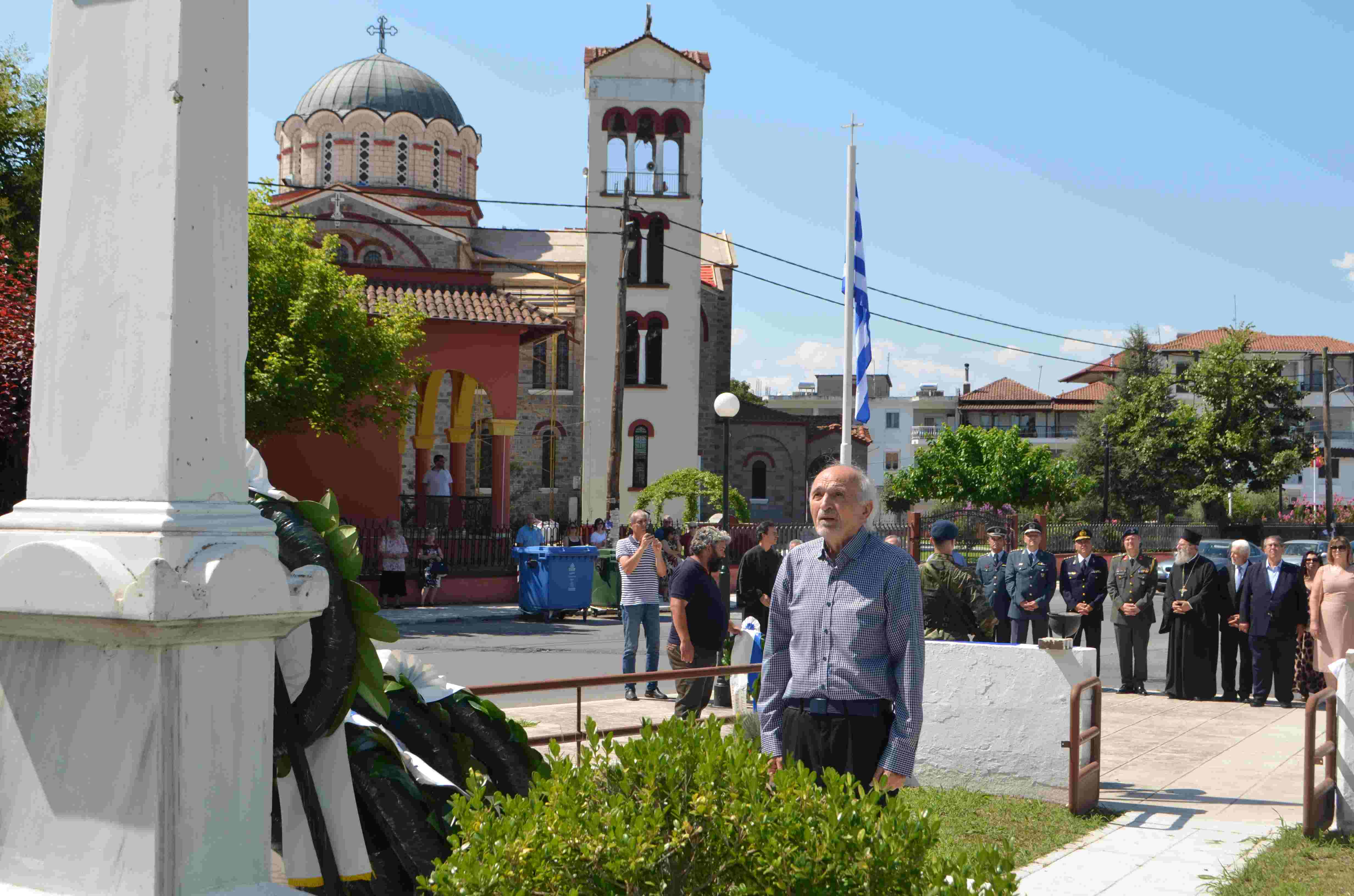 Ο Δήμος Σκύδρας τίμησε τους αγωνιστές και τα θύματα της τουρκικής εισβολής στην Κύπρο