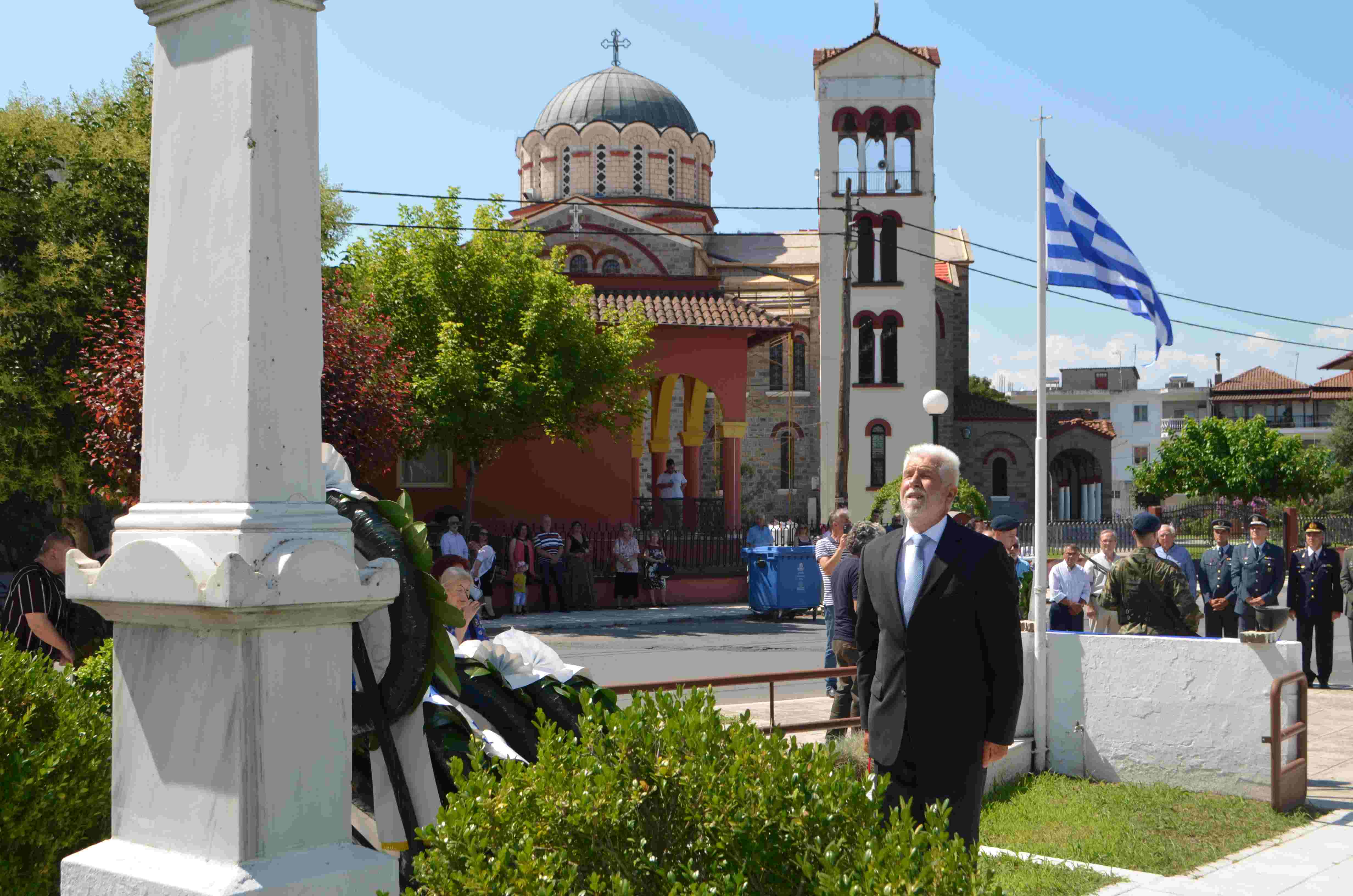 Ο Δήμος Σκύδρας τίμησε τους αγωνιστές και τα θύματα της τουρκικής εισβολής στην Κύπρο