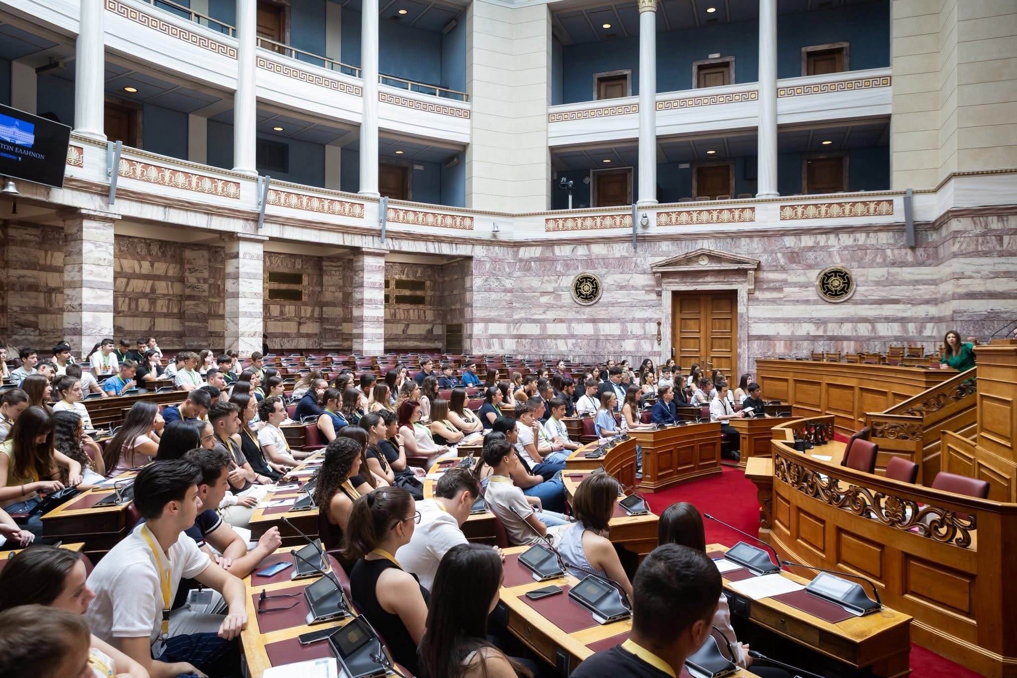 2ο ΓΕΛ Έδεσσας - Συμμετοχή στις εργασίες της Λ’ Συνόδου της Βουλής των Εφήβων