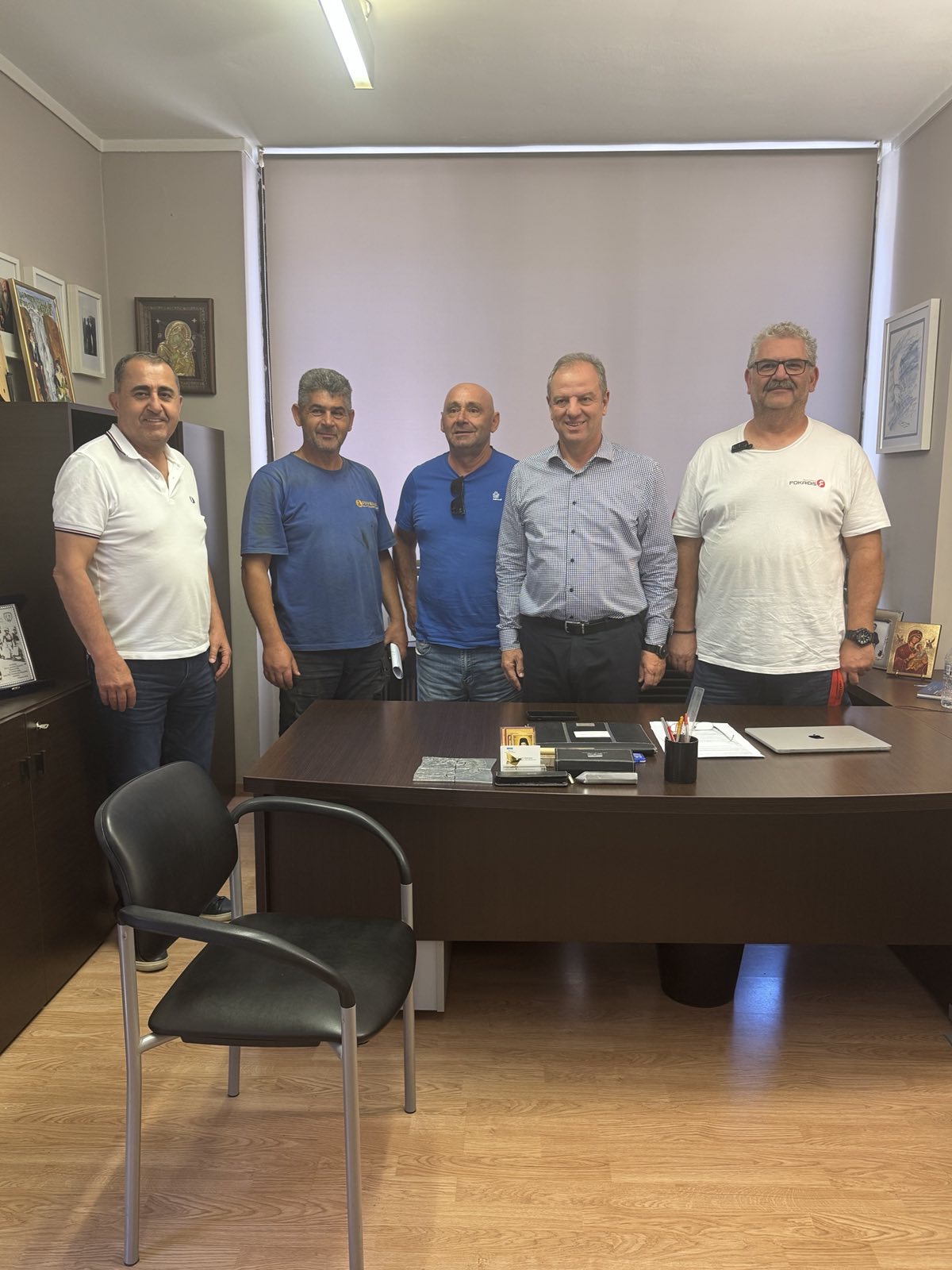 Στη σύσκεψη για τη γέφυρα του Λουδία ο Διονύσης Σταμενίτης – Συναντήσεις και με φορείς