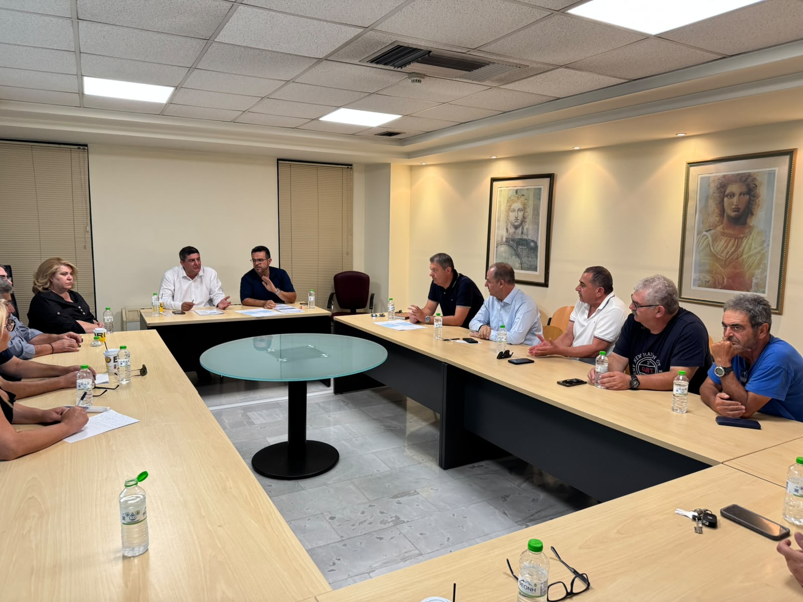 Στη σύσκεψη για τη γέφυρα του Λουδία ο Διονύσης Σταμενίτης – Συναντήσεις και με φορείς