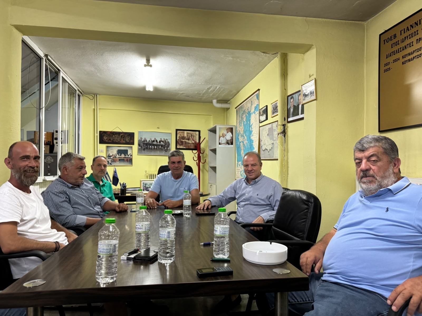 Στη σύσκεψη για τη γέφυρα του Λουδία ο Διονύσης Σταμενίτης – Συναντήσεις και με φορείς