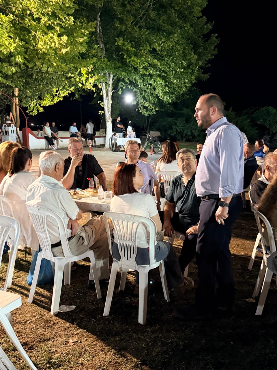 Ο Λάκης Βασιλειάδης στους εορτασμούς για την μεγάλη εορτή της Κοιμήσεως της Θεοτόκου