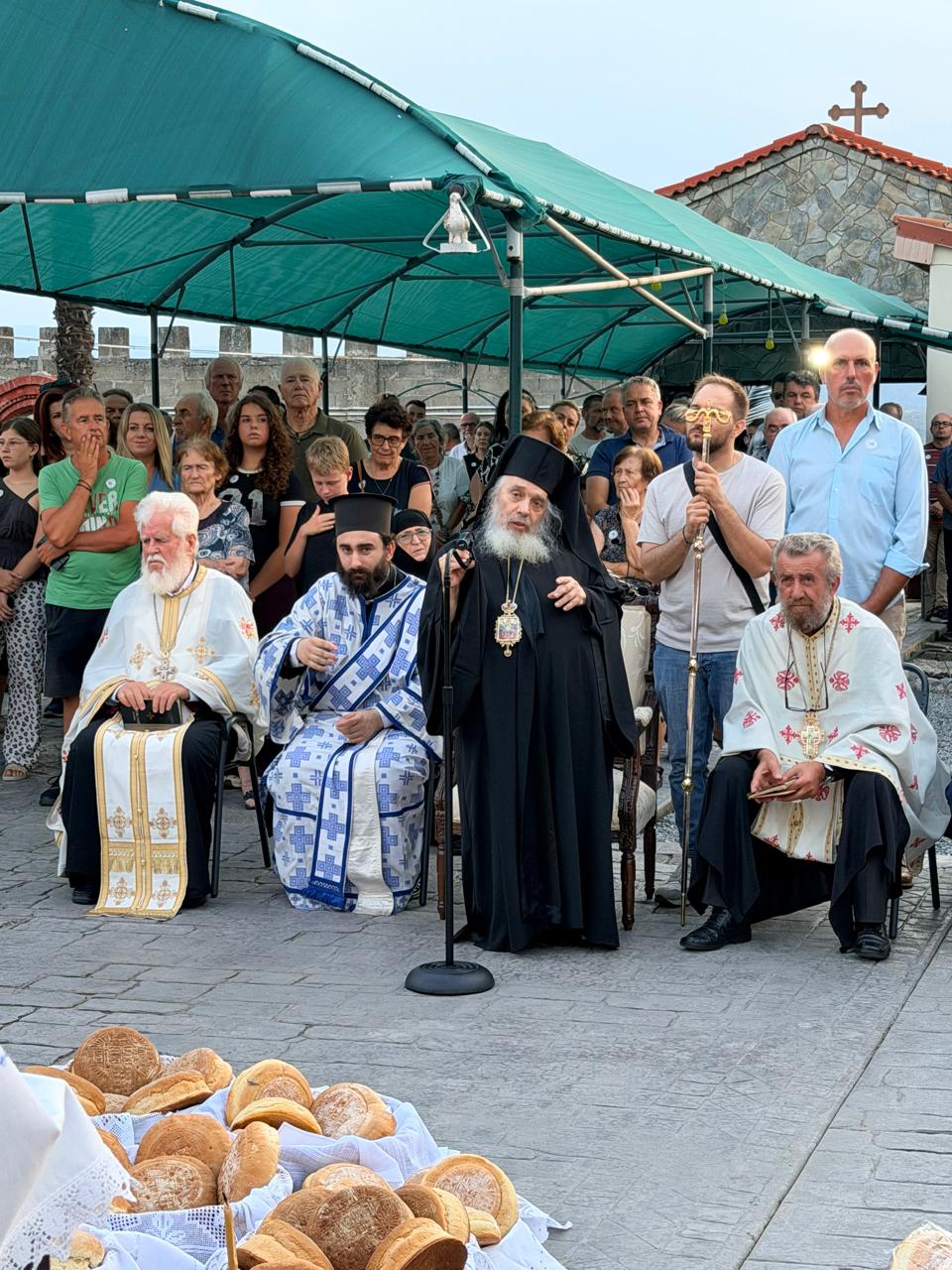 Ο Λάκης Βασιλειάδης στους εορτασμούς για την μεγάλη εορτή της Κοιμήσεως της Θεοτόκου
