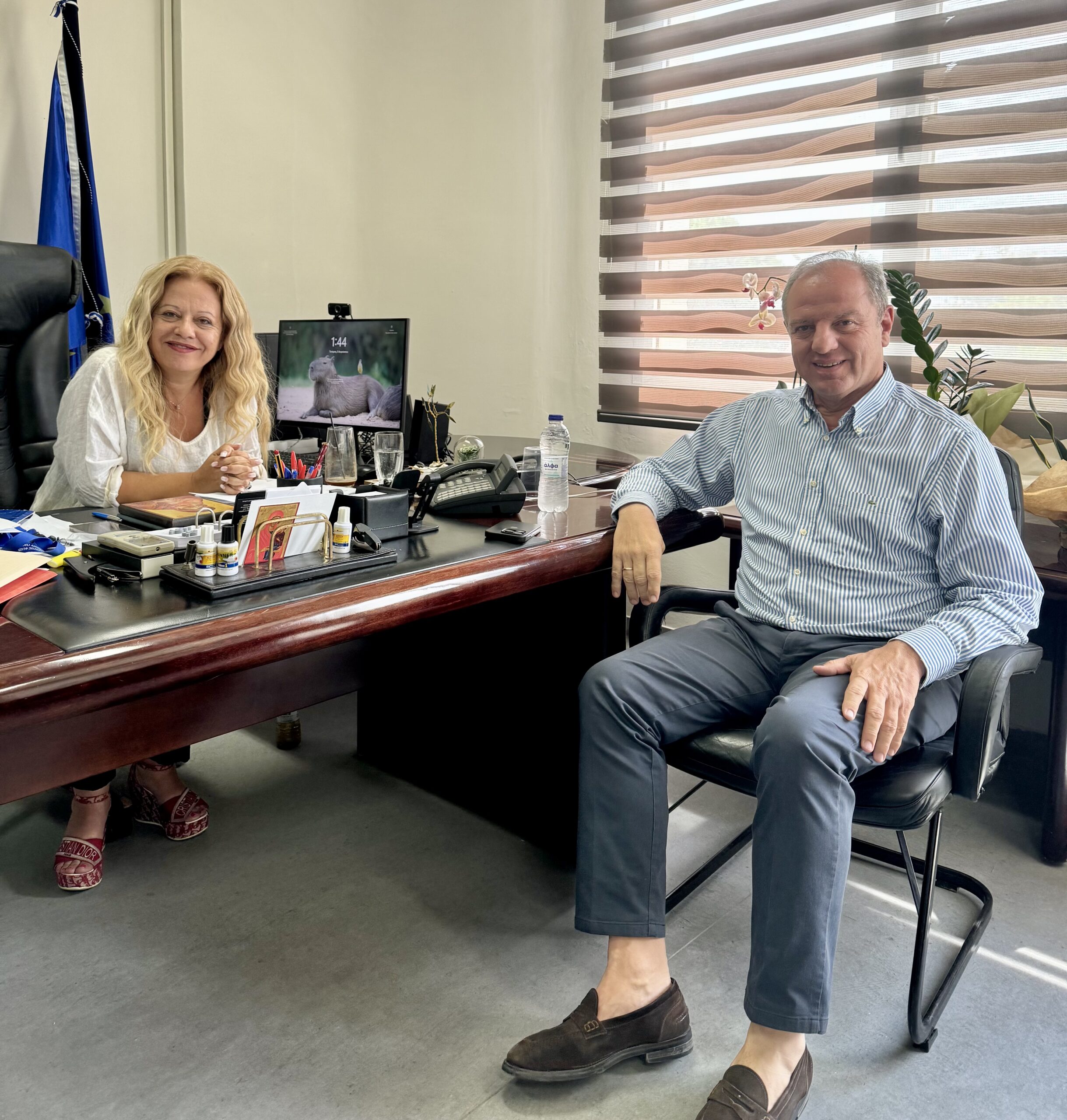 Συναντήσεις Διονύση Σταμενίτη με τις Διοικήσεις Νοσοκομείων Γιαννιτσών και Έδεσσας
