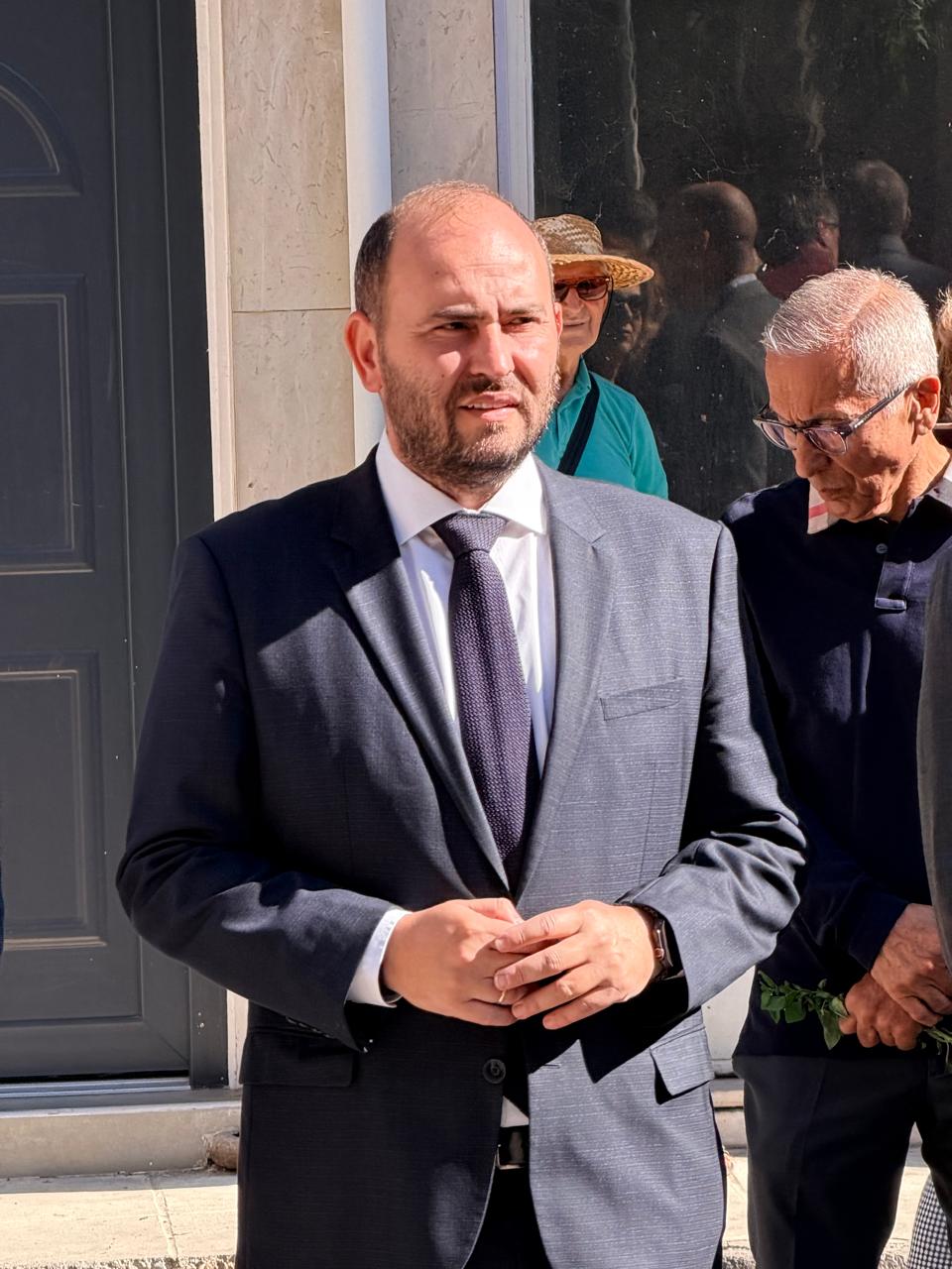 Ο Λάκης Βασιλειάδης στις εκδηλώσεις μνήμης για την εκτέλεση των 120 Γιαννιτσιωτών